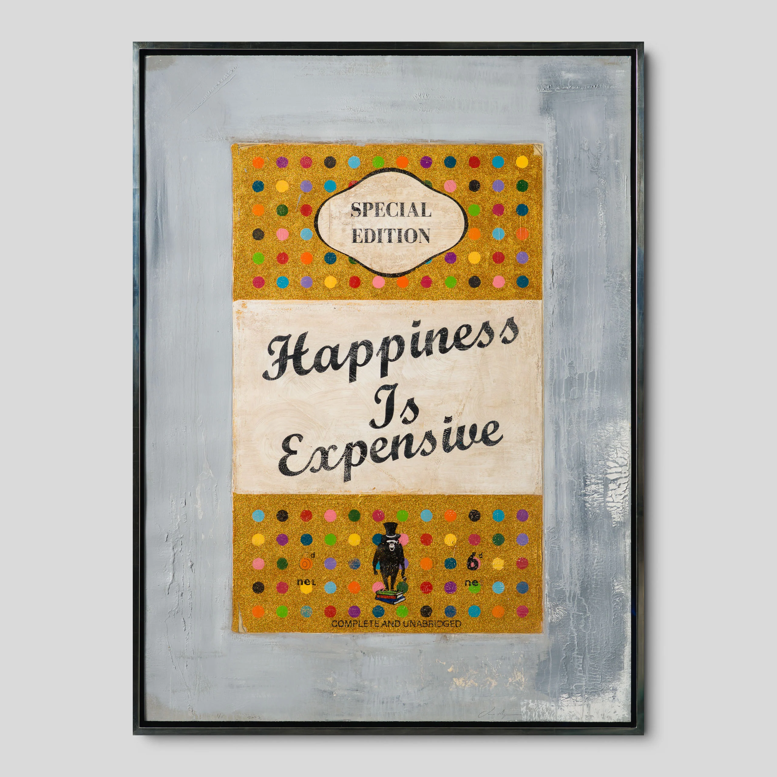 Happiness Is Expensive (Gold Glitter)