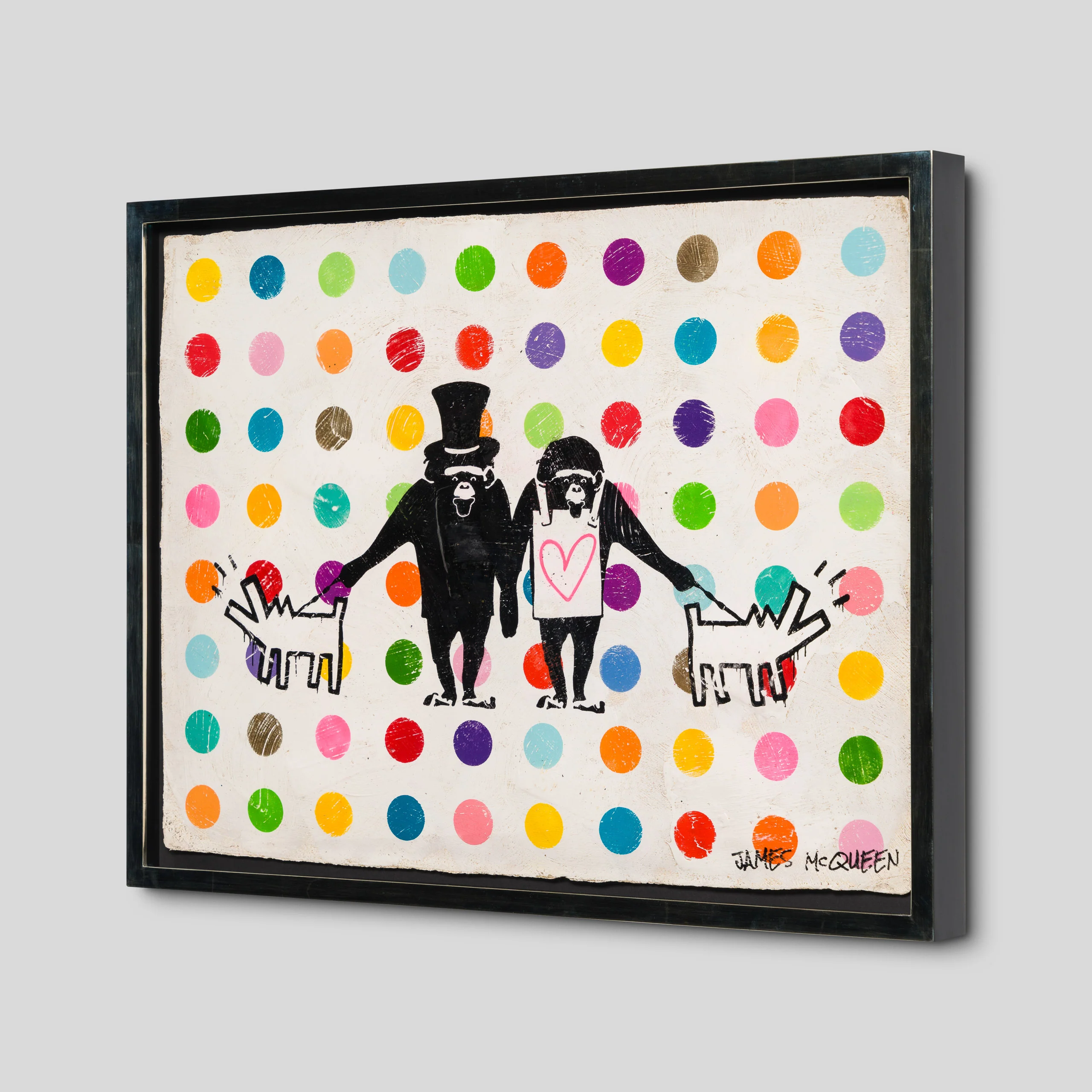 McQueen's Monkey's With Haring Dog III - Image 6