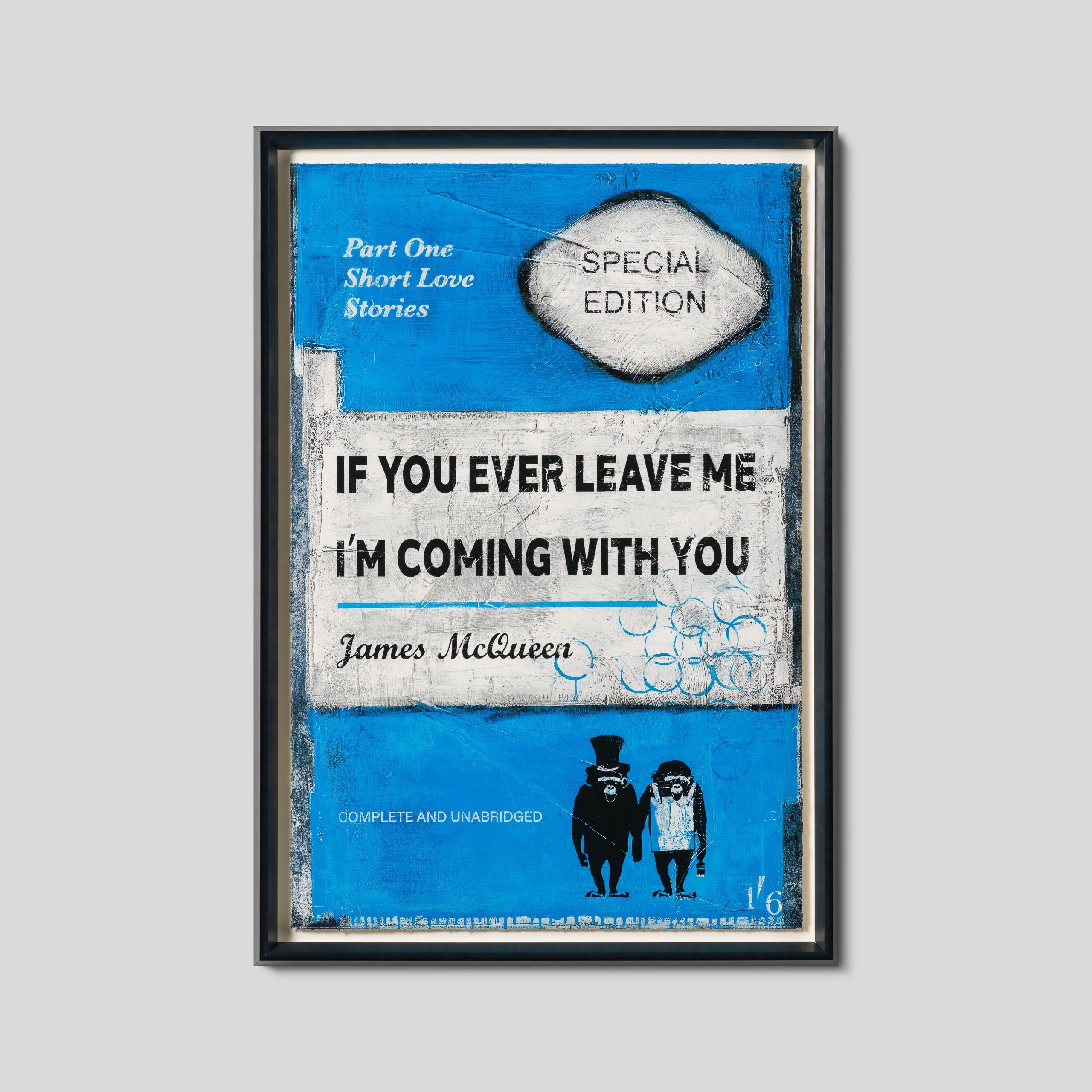 If You Ever Leave Me, I'm Coming with You 2025 | Framed Set of Four - Image 5