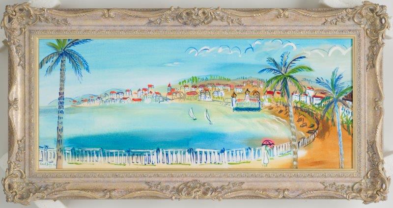 Baie Des Anges, Nice, 1926 (In The Style Of Raoul Dufy)