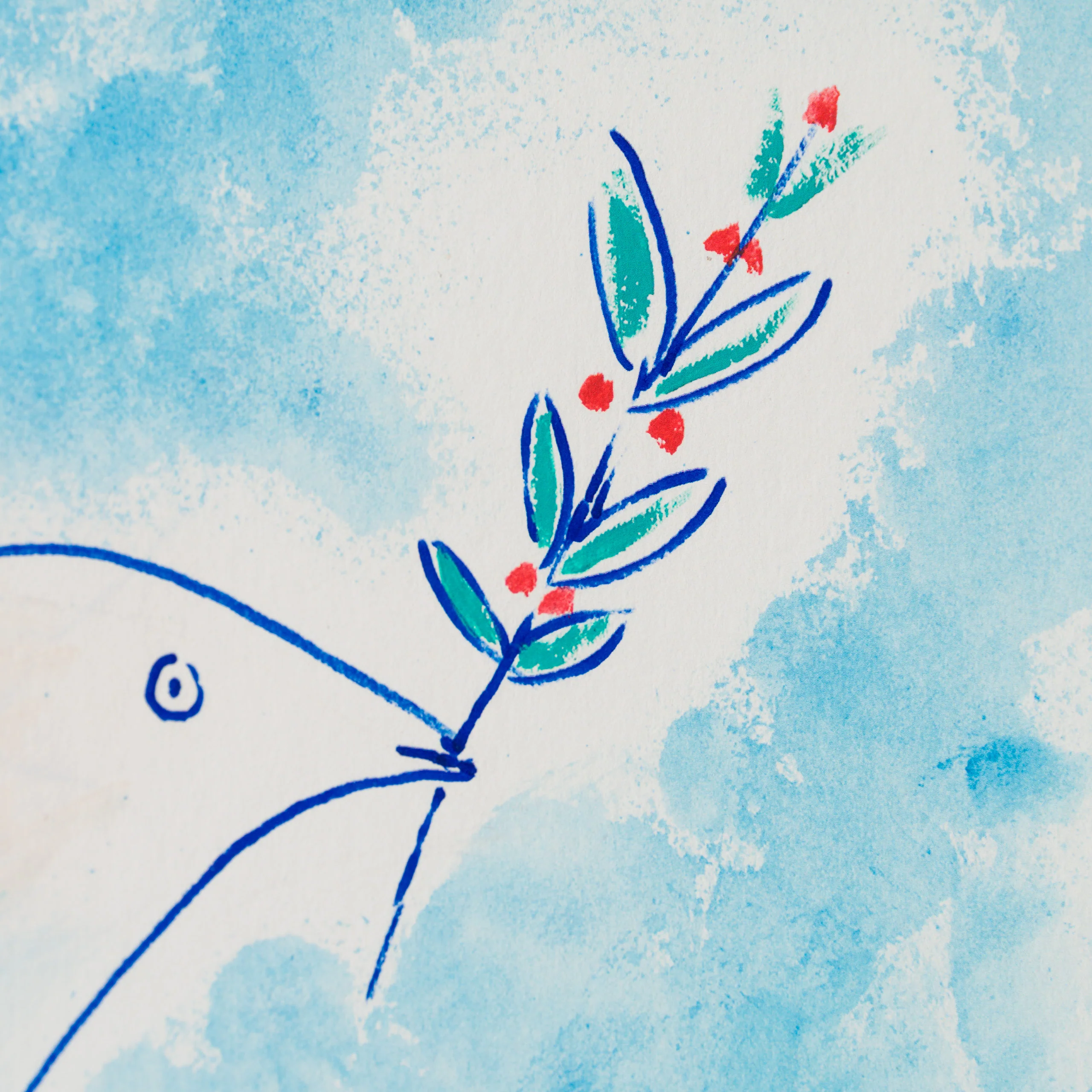 Blue Dove of Peace - Image 3