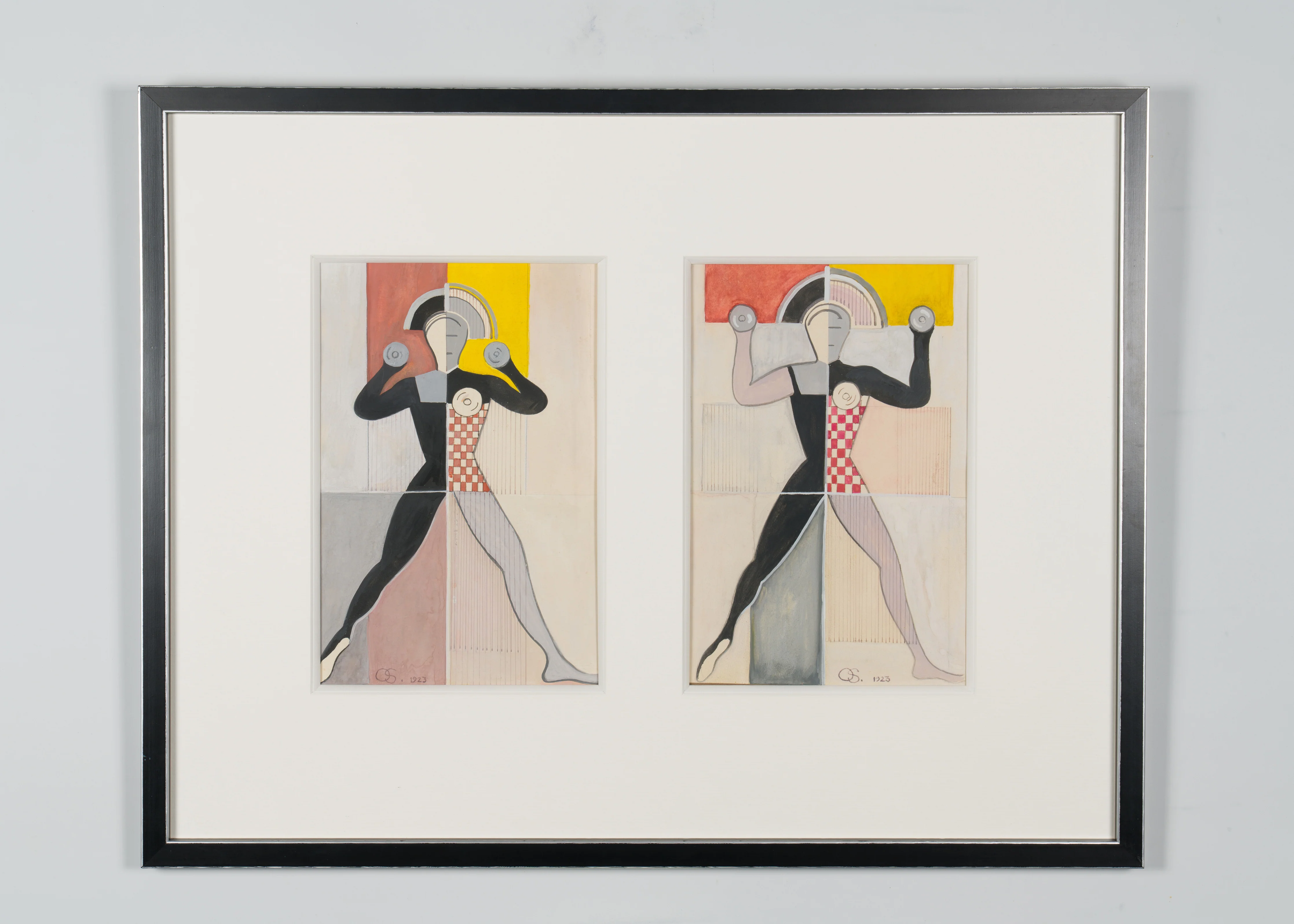 Costume Design Study (Oscar Schlemmer 1923) - Image 3