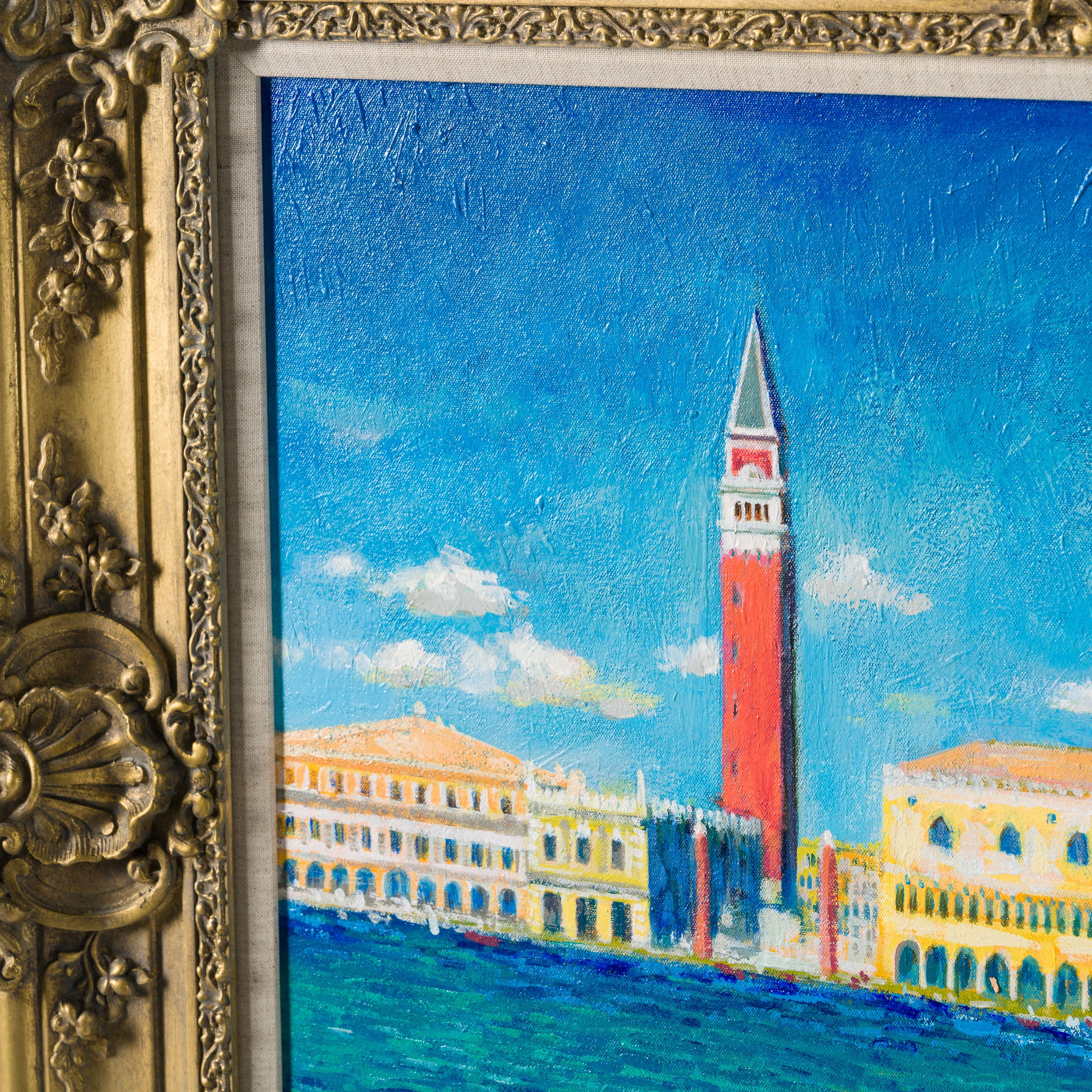 Ducal Palace & Campanile San Marco In The Style Of Claude Monet, 1908 - Image 3