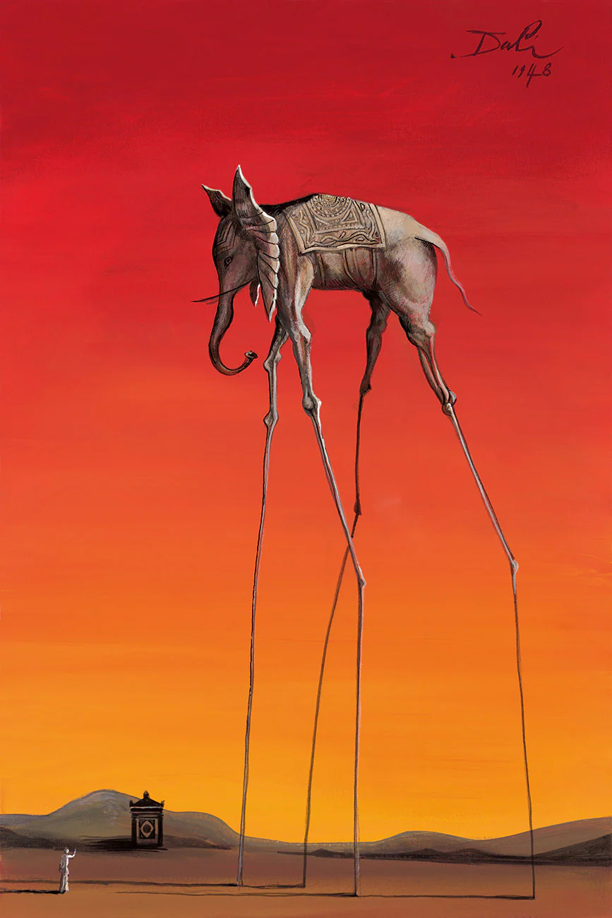 Elephant In The Style Of Salvador Dali, 1948