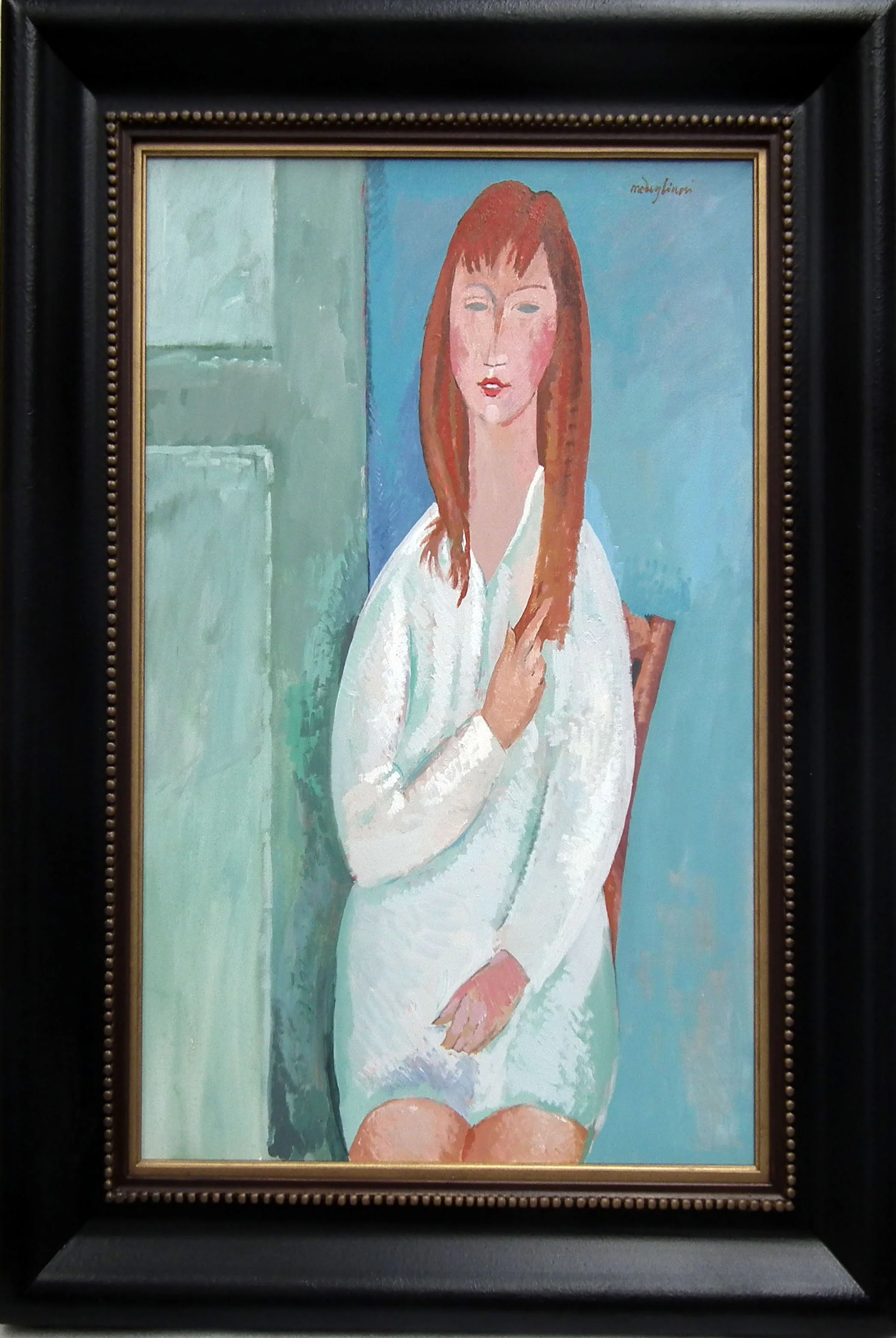 In The Style of Amadeo Modigliani 1918 -19