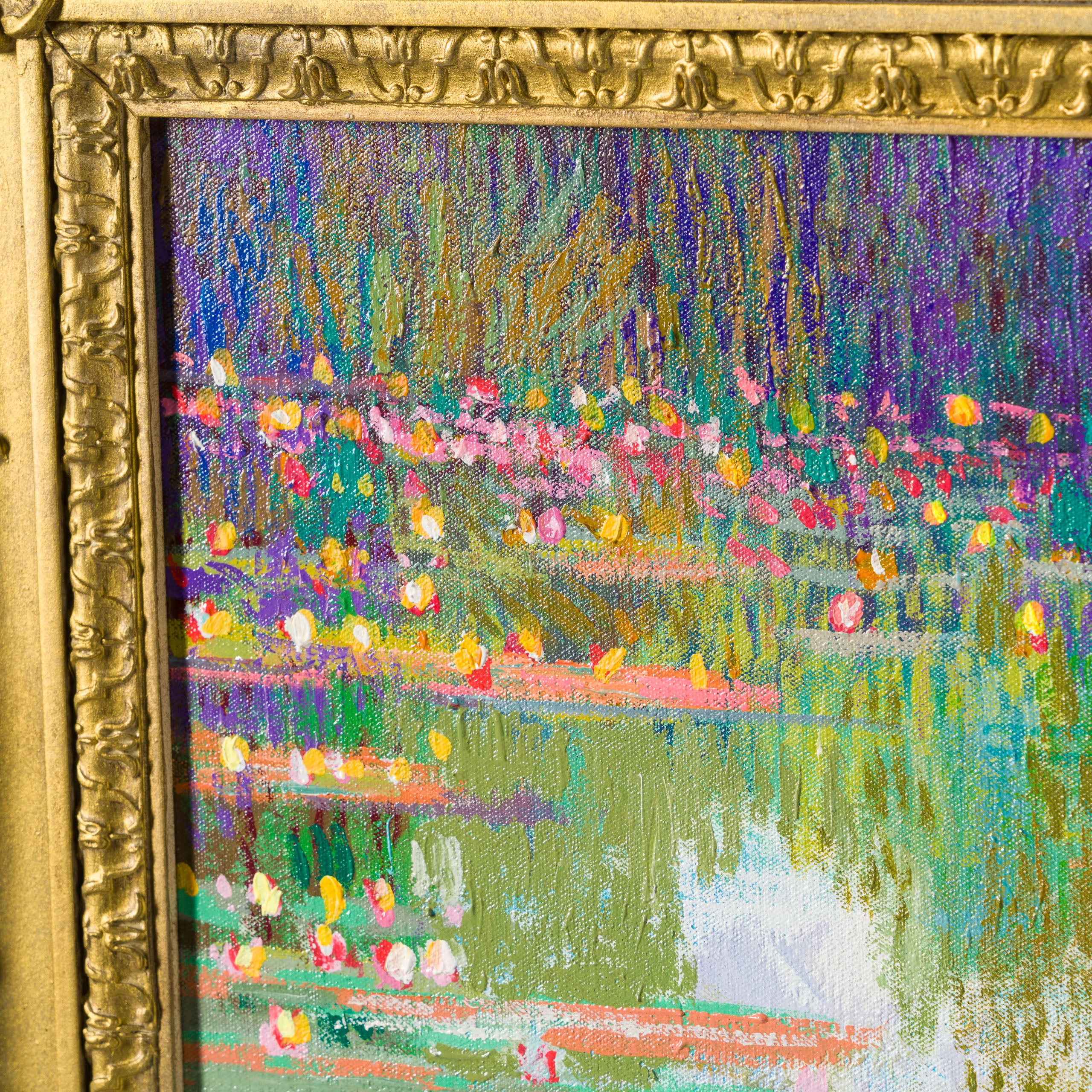 Water Lilies Cloud Series In The Style Of Claude Monet, 1904 - Image 3