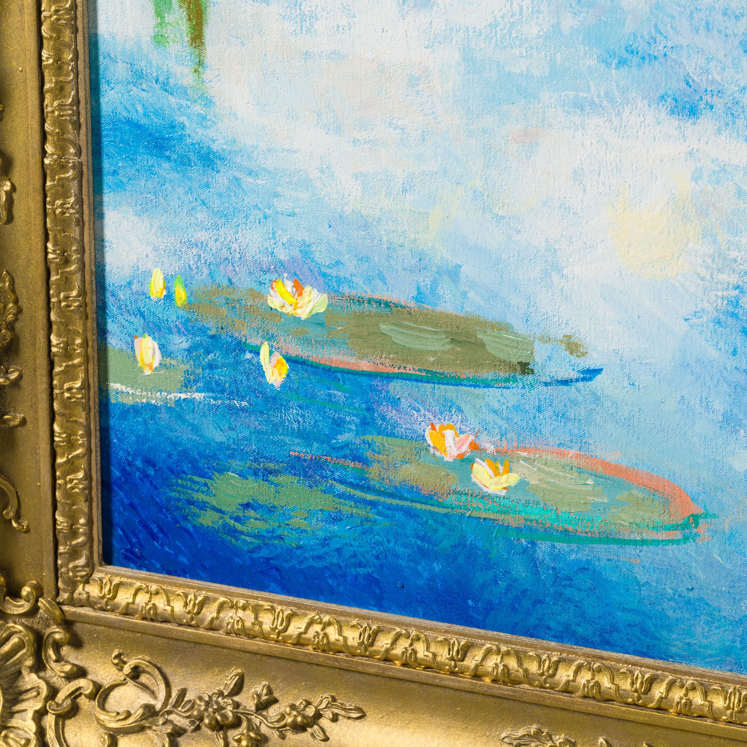 Water Lilies Cloud Series In The Style Of Claude Monet, 1904 - Image 4