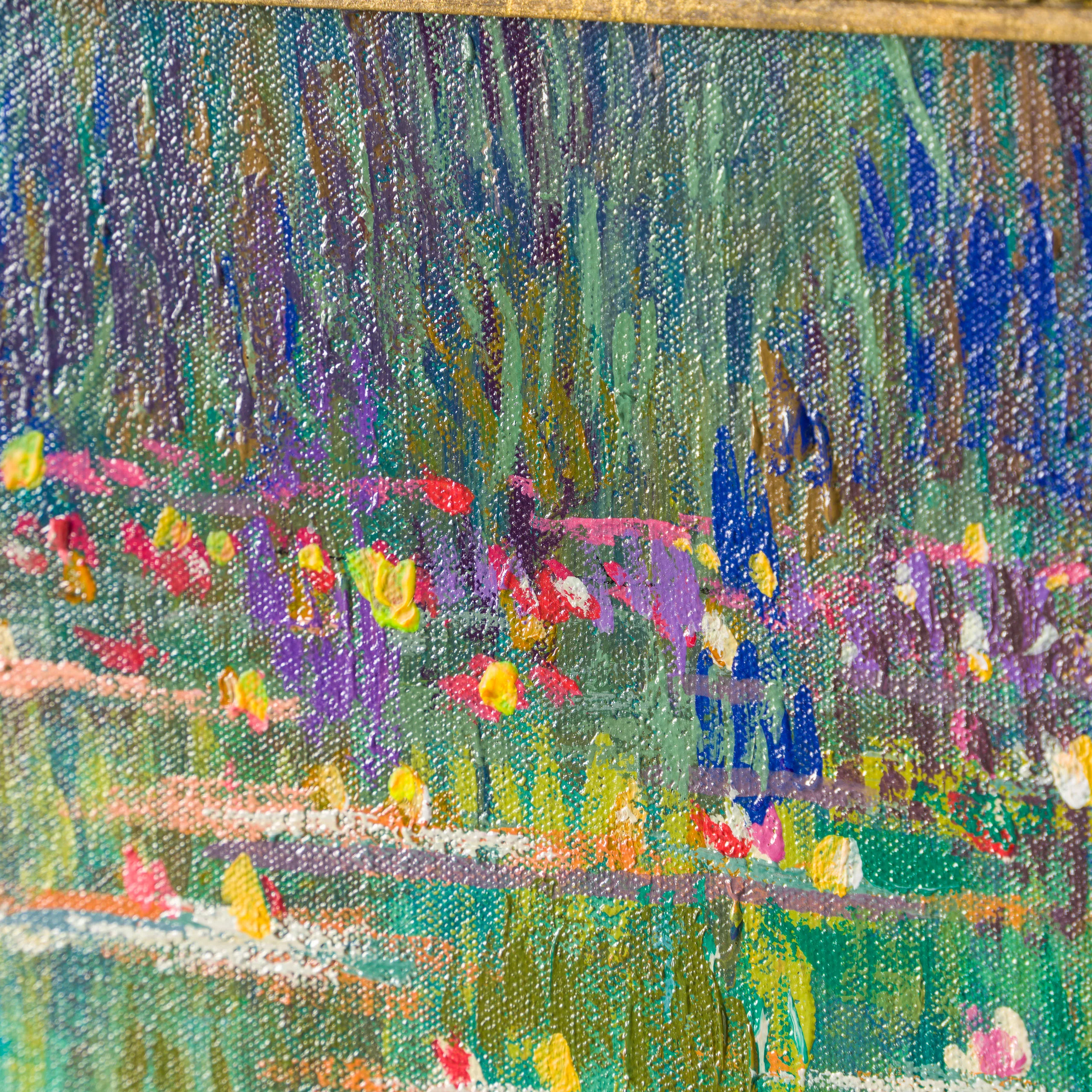 Water Lilies Cloud Series In The Style Of Claude Monet, 1904 - Image 5