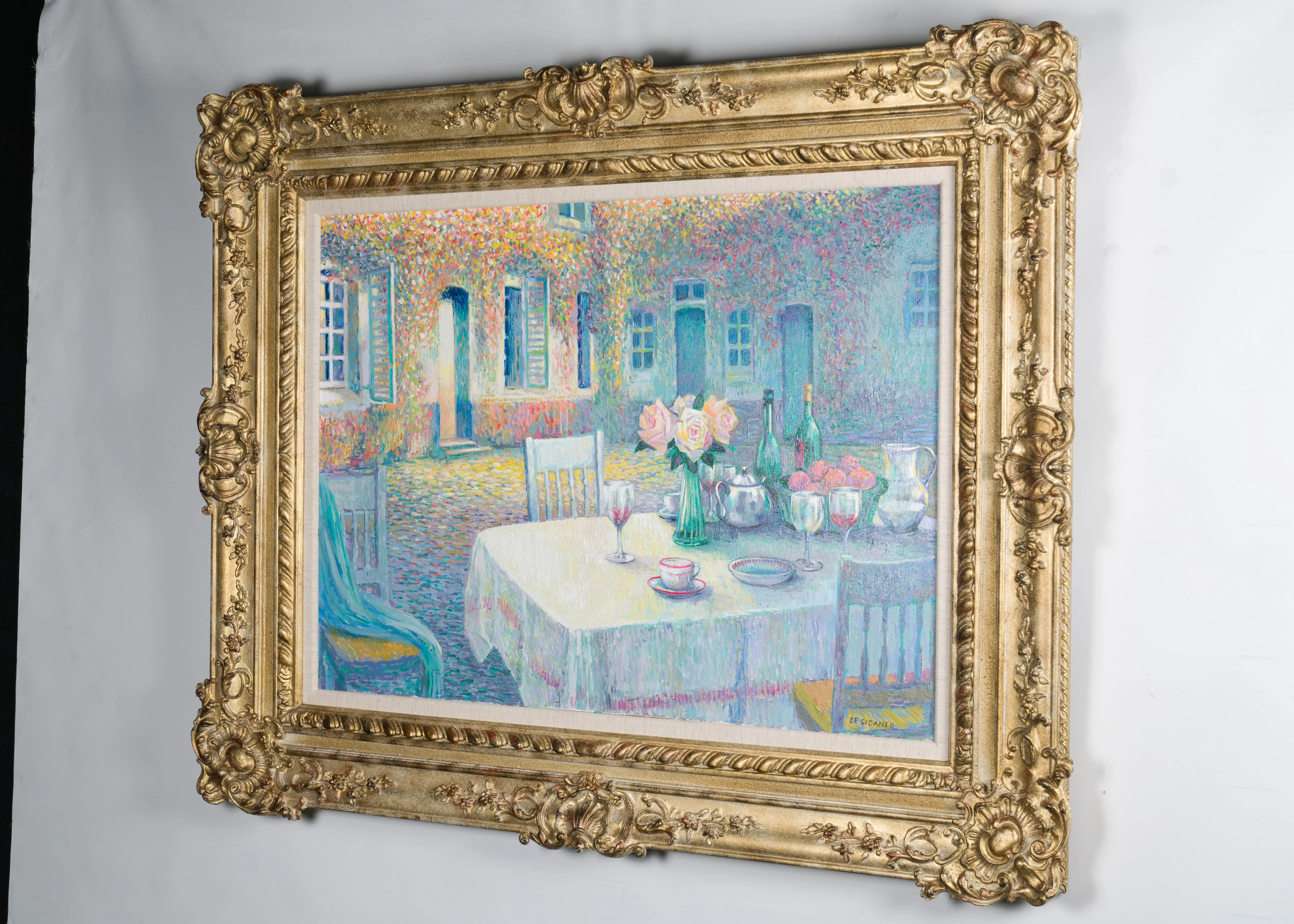 Le Petit Dejeuner In The Style Of Henri Le Sidaner 1862-1939 - Image 3