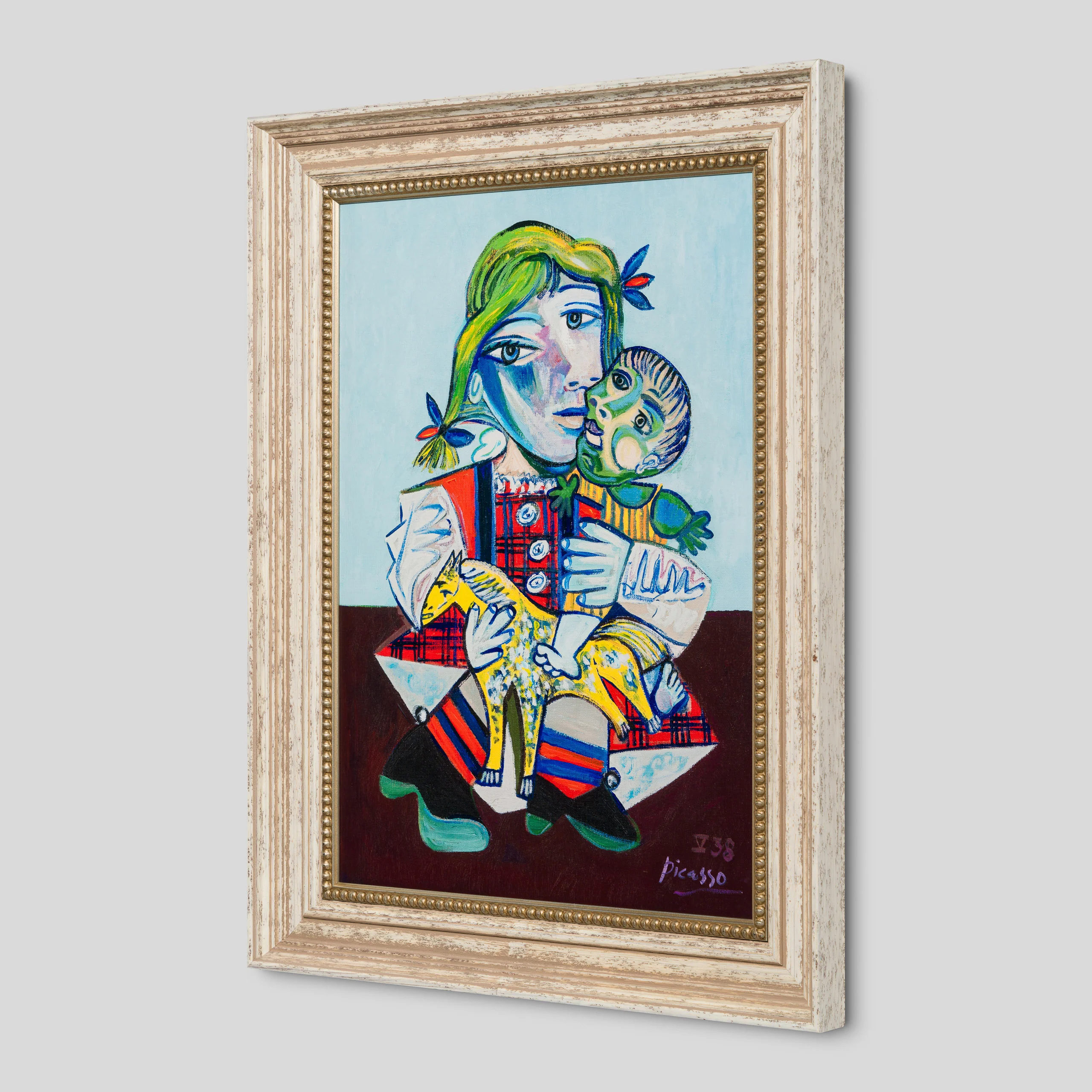 Maya With a Doll (Boy Horse) - Image 2
