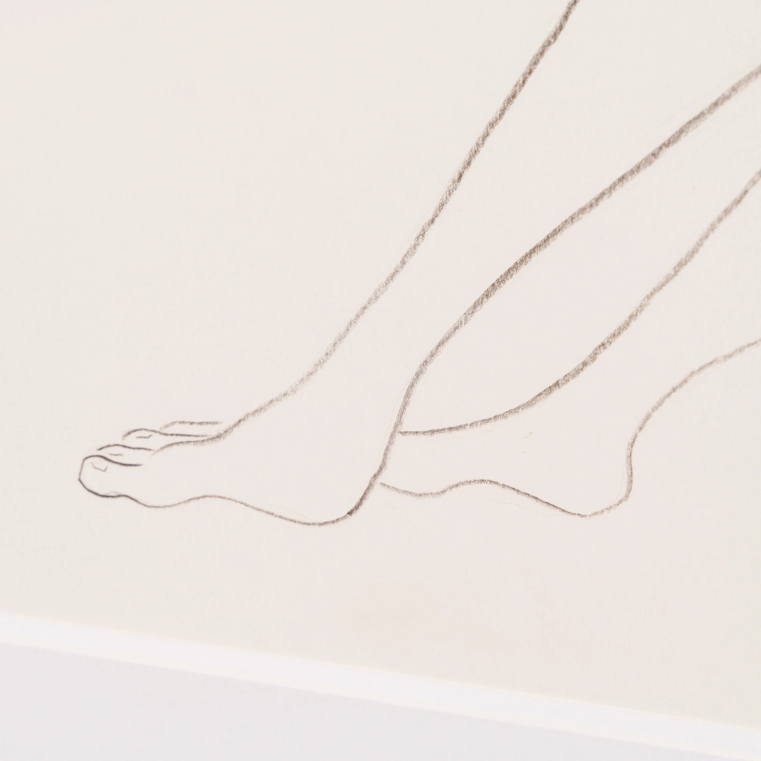 Nude Reading On Beach (1) Pencil Study In The Style Of Pablo Picasso 1920 - Image 4
