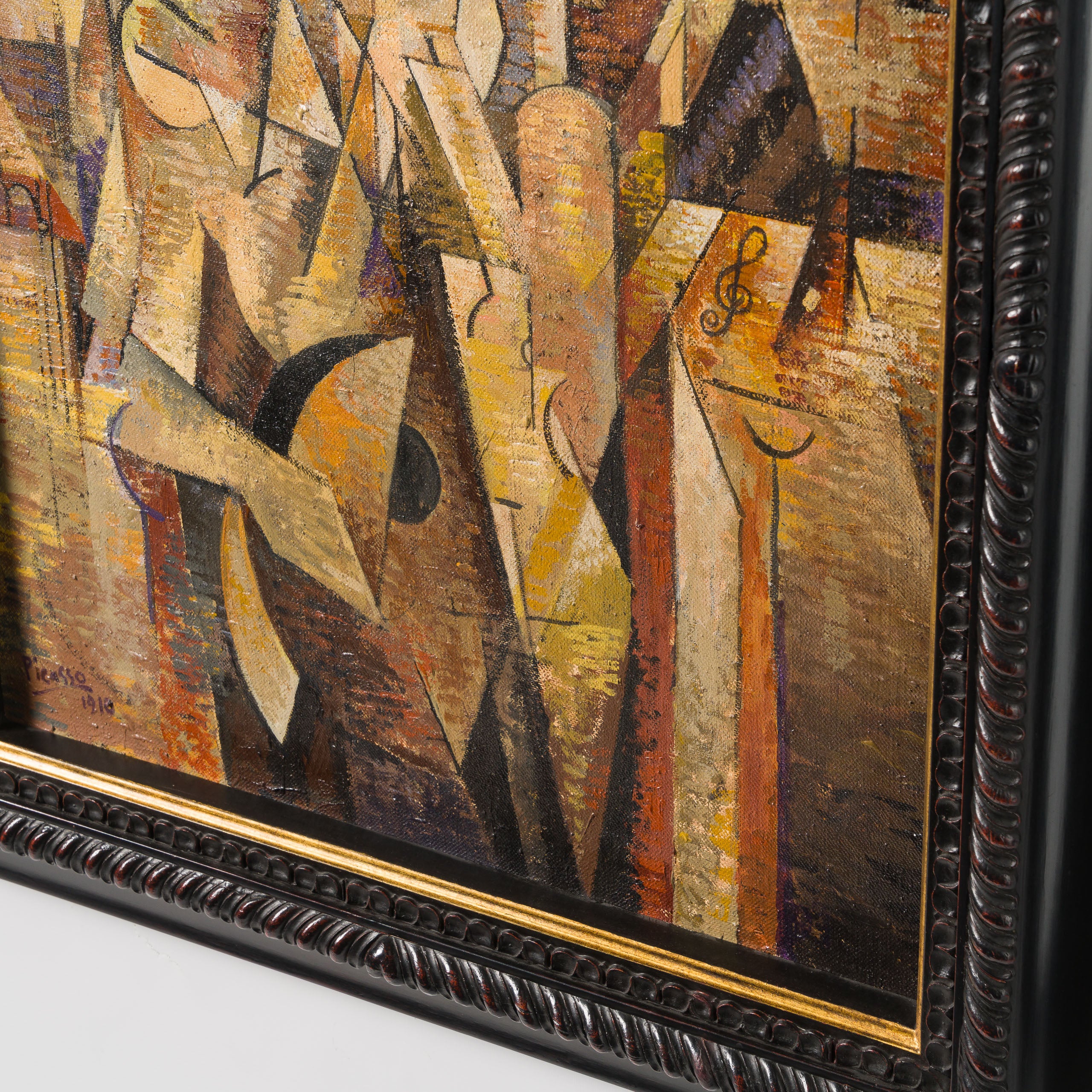 Nude With Mandolin In The Style Of Pablo Picasso 1910 - Image 3