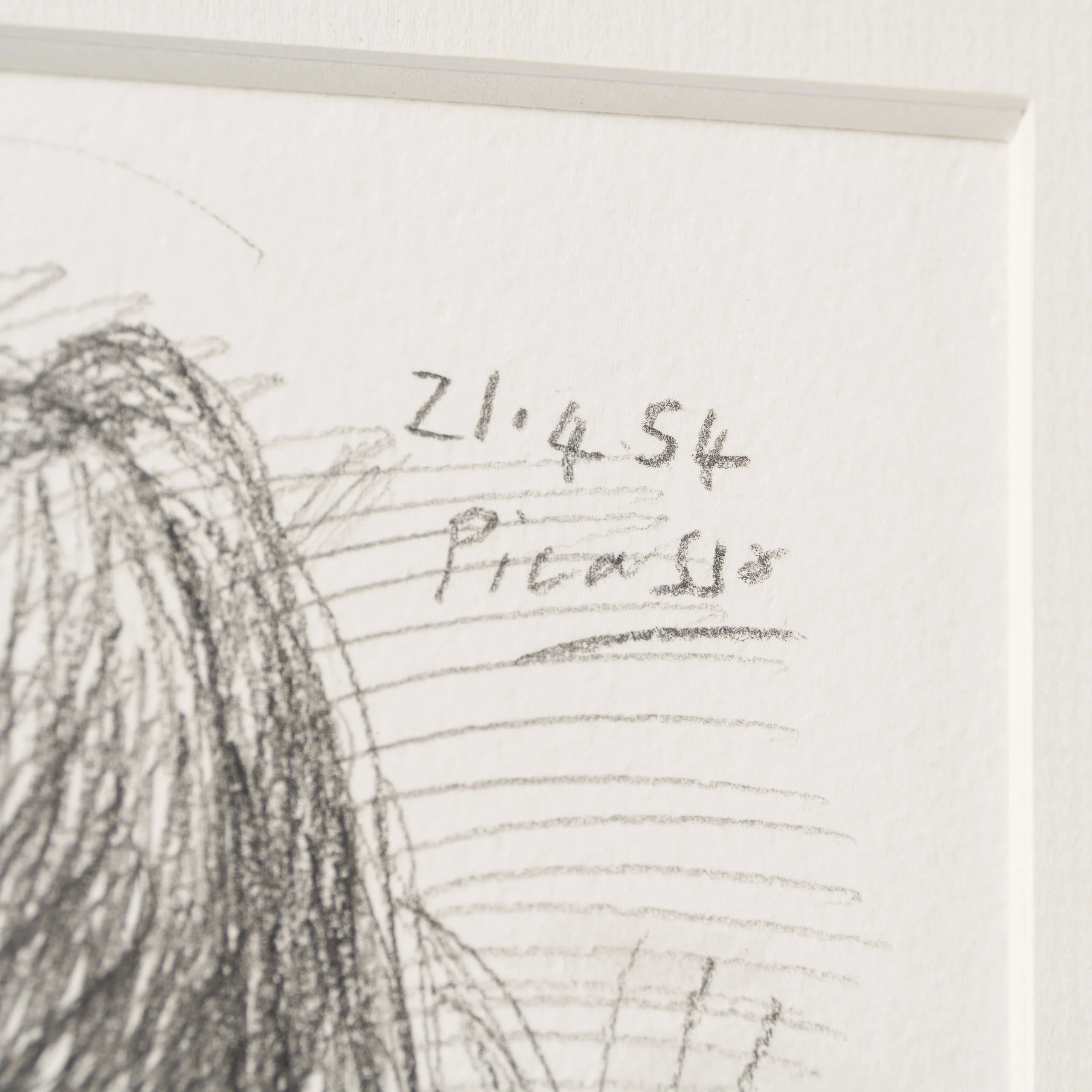 Pencil Study (1) of Sylvette David In The Style Of Pablo Picasso 1954 - Image 3