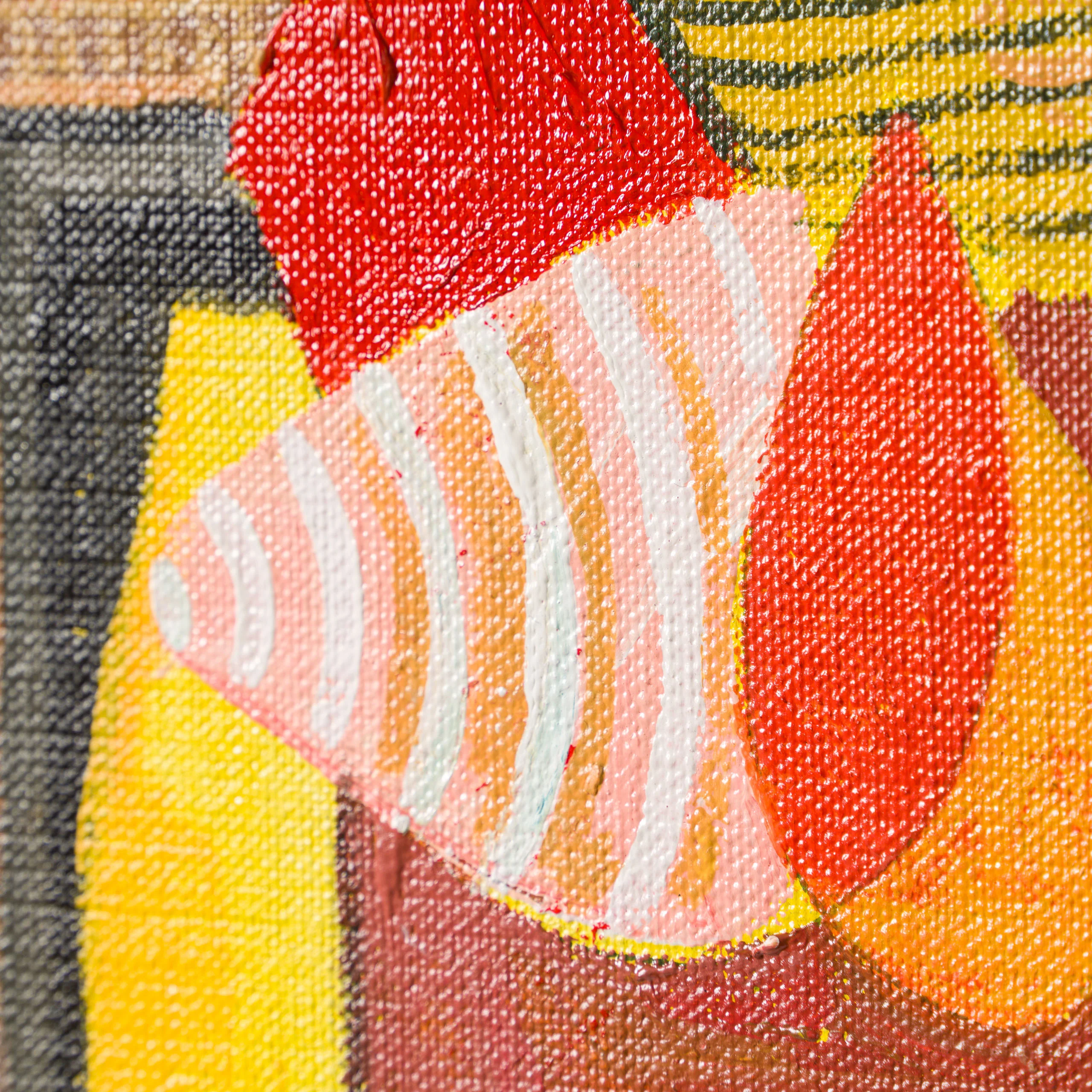 Seated Woman In Garden In The Style Of Pablo Picasso 1938 - Image 7