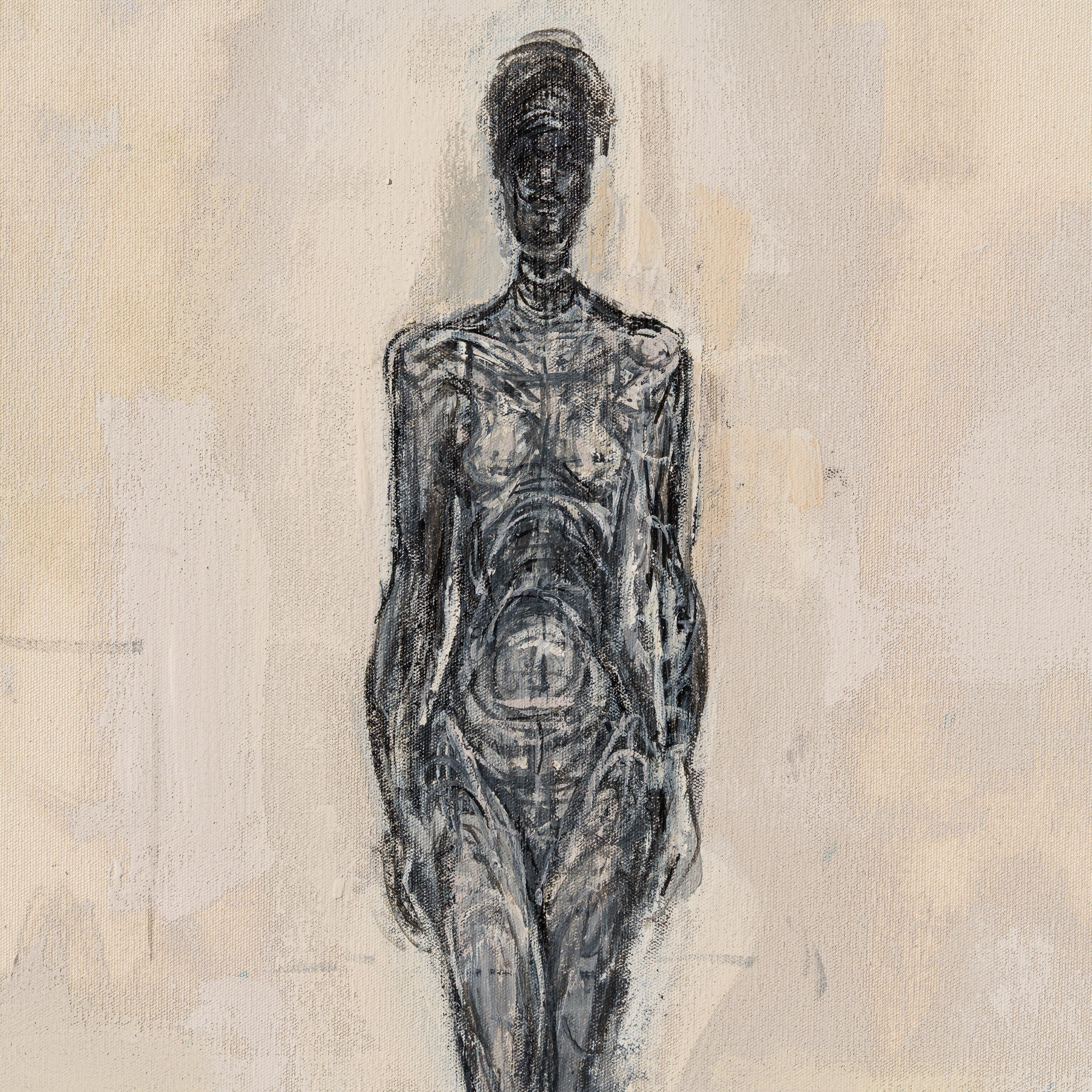 Standing Nude In The Style Of Alberto Giacometti - Image 4