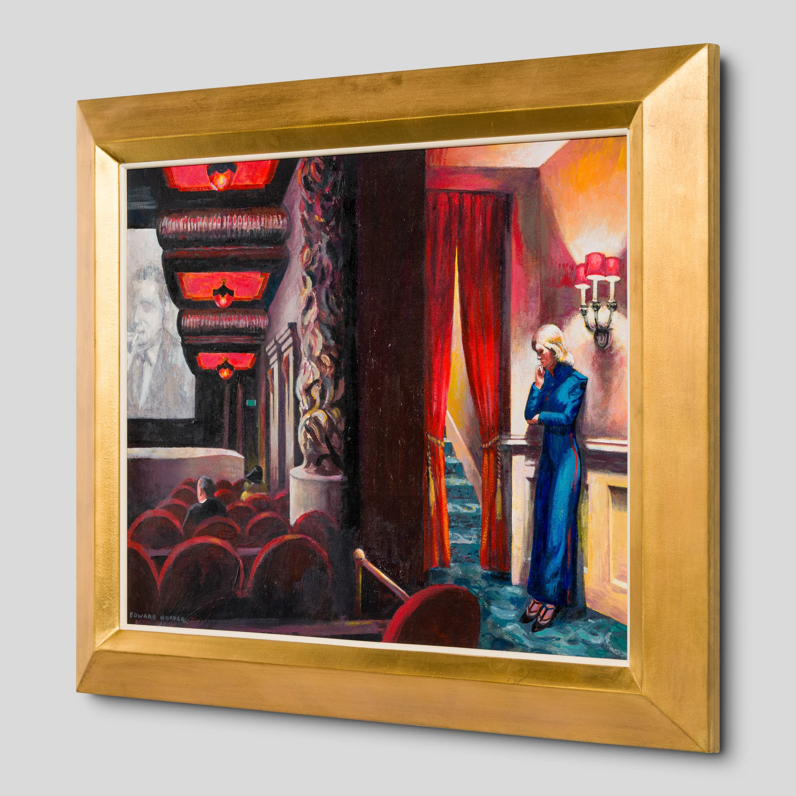 Still From The Maltese Falcon' In The Style Of Edward Hopper - Image 2