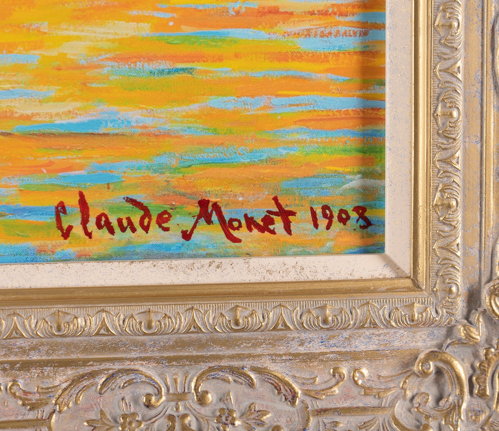 Sunset At San Giorgio Maggiore In The Style Of Claude Monet, 1908 - Image 3