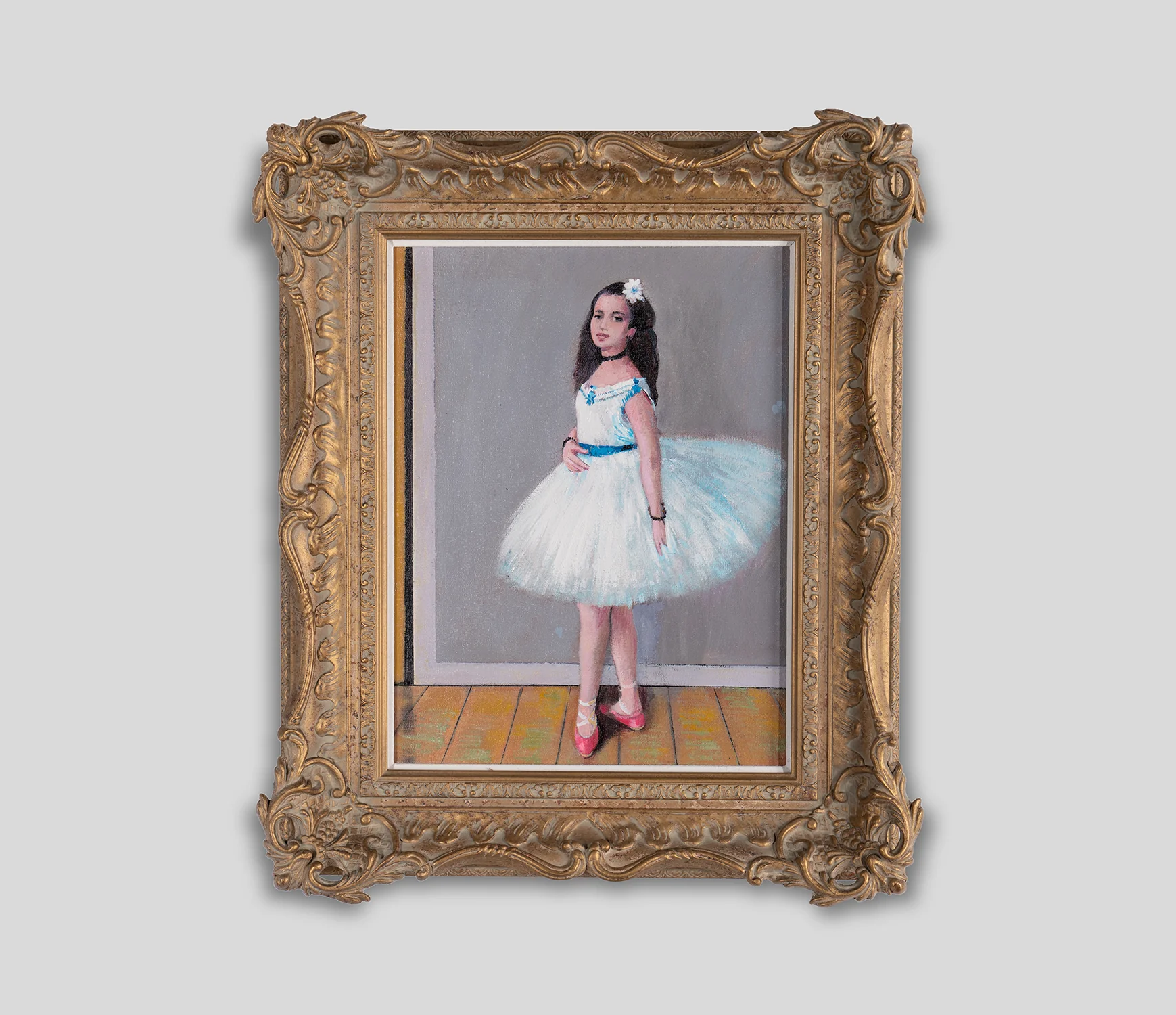 The Little Ballerina In The Style Of P.A. Renoir