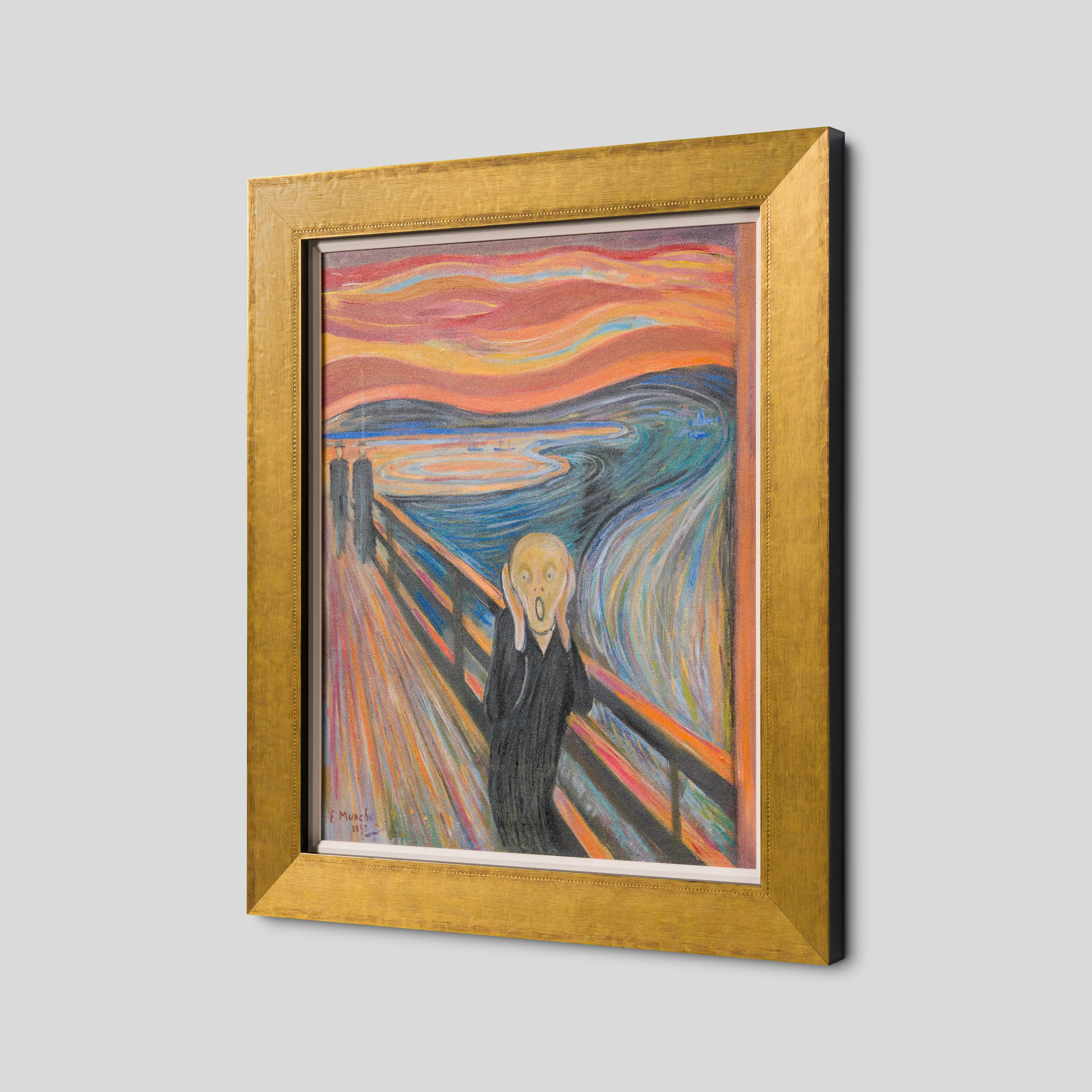 The Scream in the Style of Edvard Munch | 1893 - Image 5