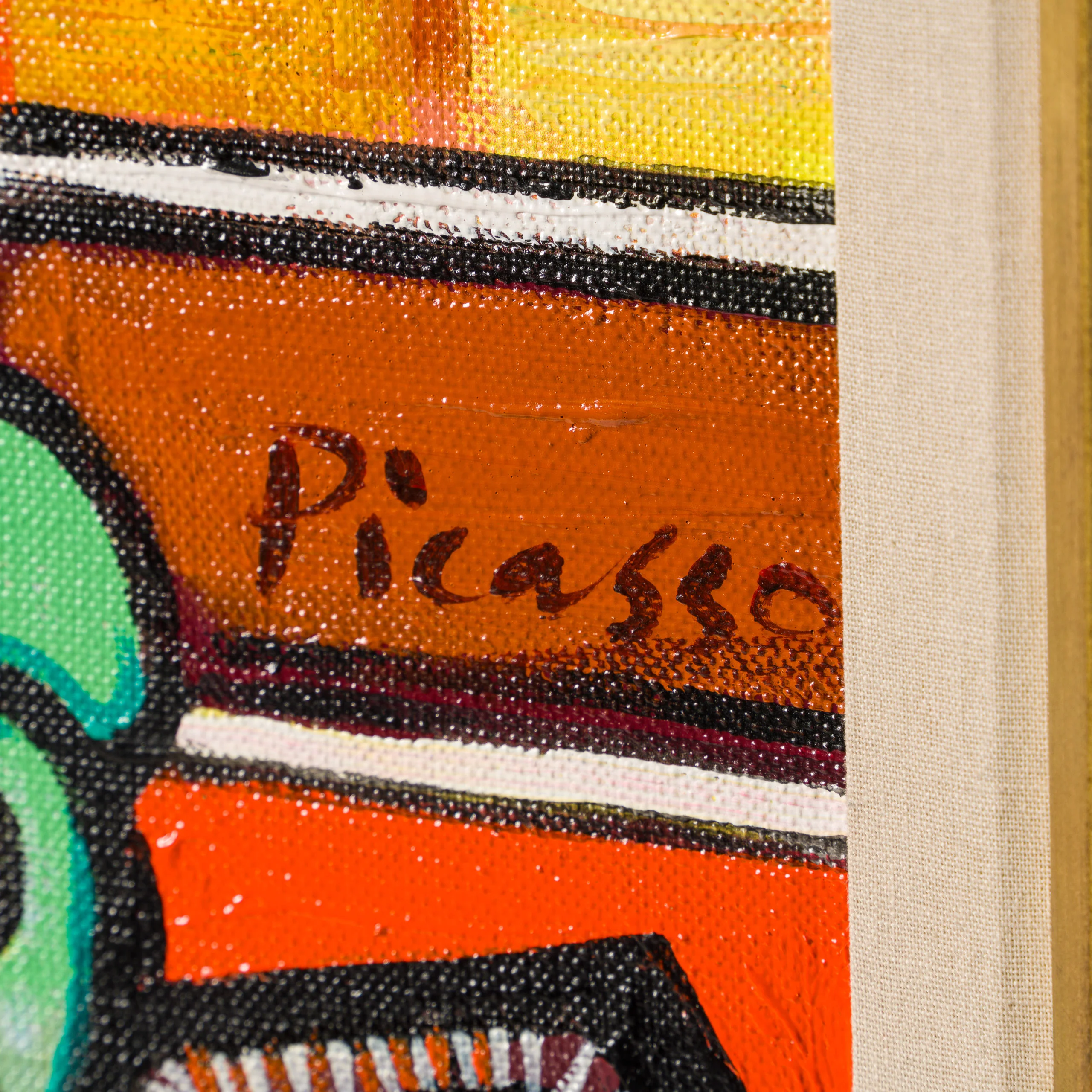 Weeping Woman In The Style Of Pablo Picasso 1937 - Image 4