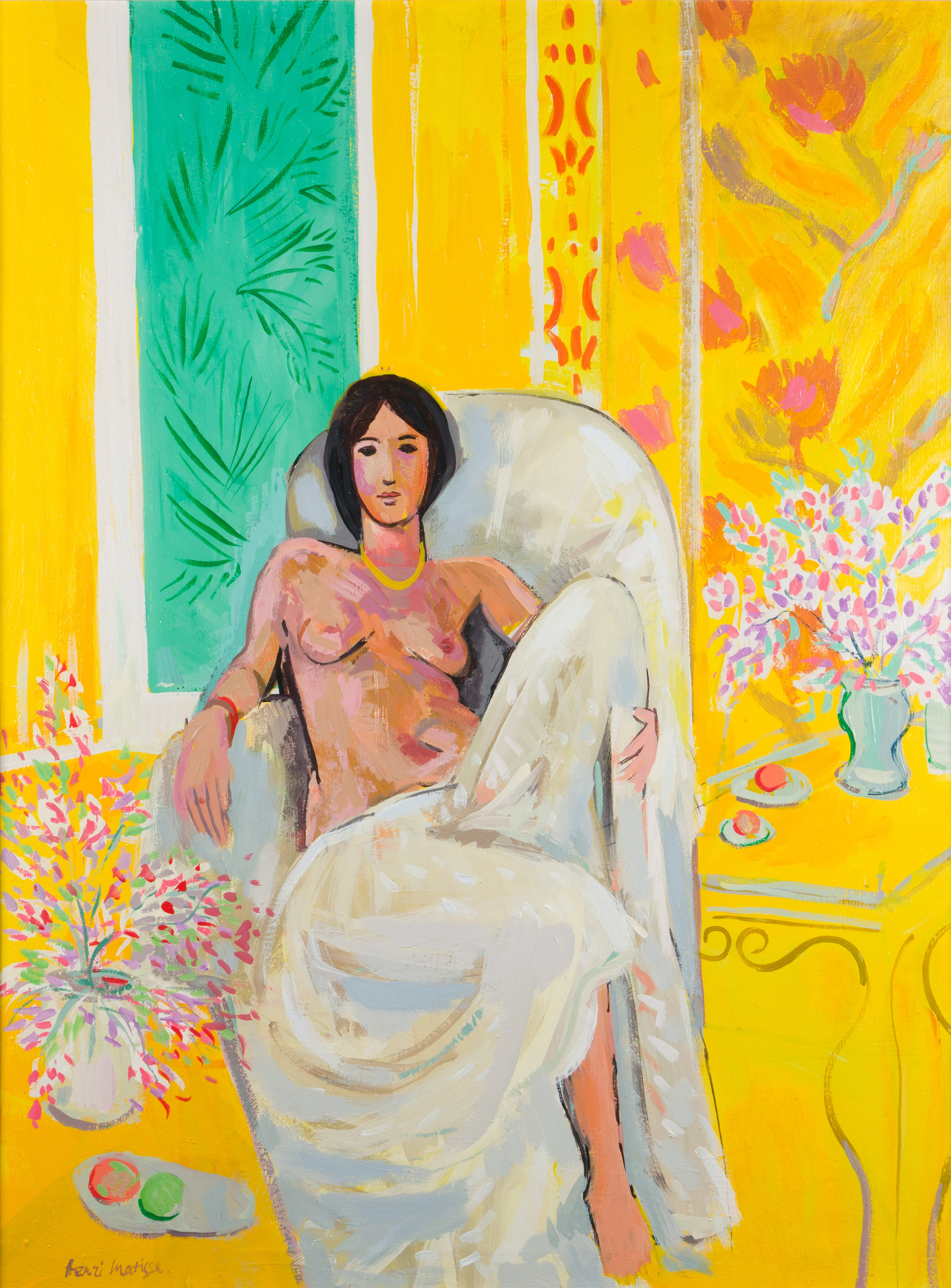 Yellow Odalisque (Henri Matisse) - Image 3