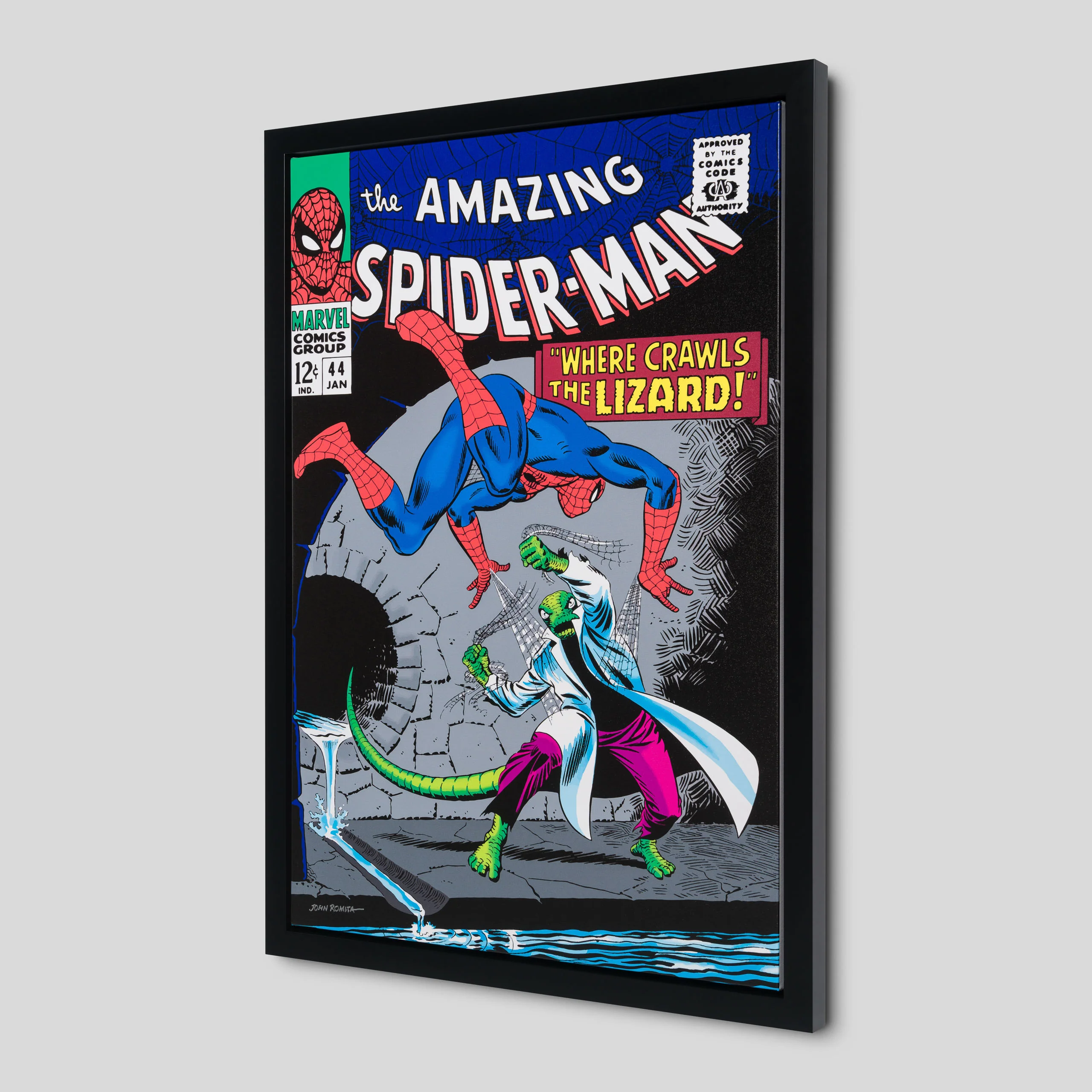 Amazing Spider-Man Vol.1 #44 | Hand-signed by John Romita Sr. - Image 2