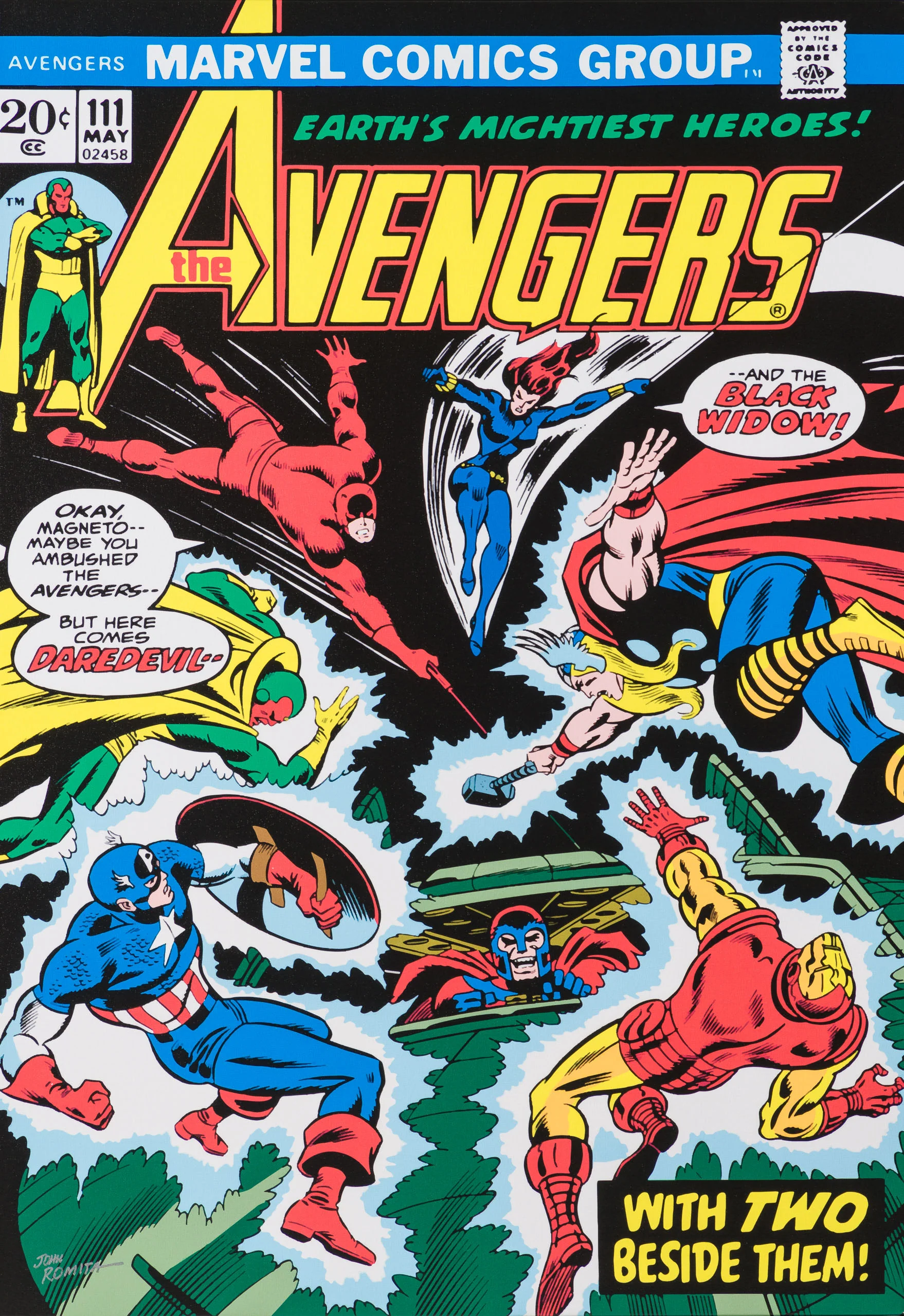 Avengers #111 | Hand-signed by John Romita Sr. - Image 7