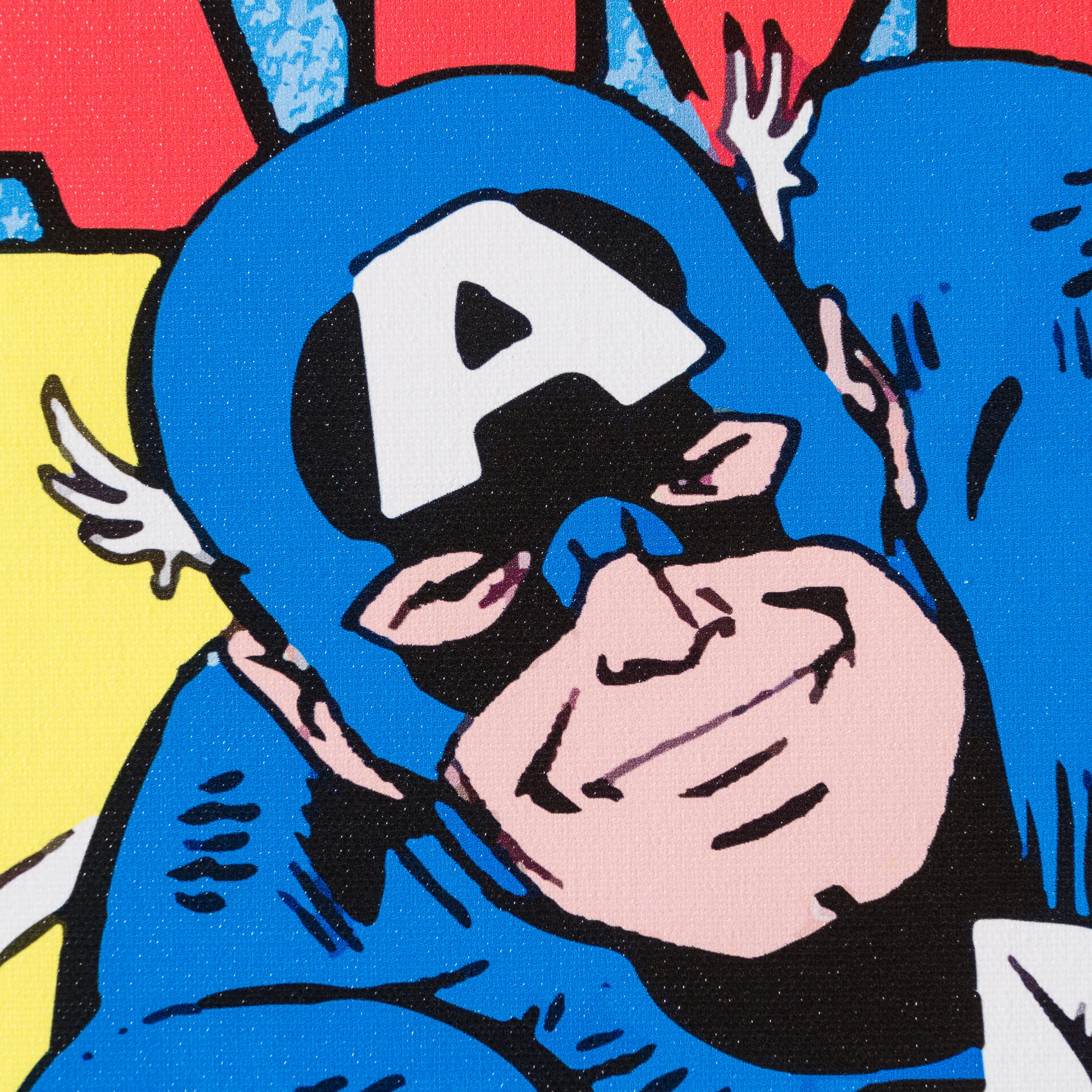 Captain America Goes To War Against Drugs | Hand-signed by John Romita Sr. - Image 3