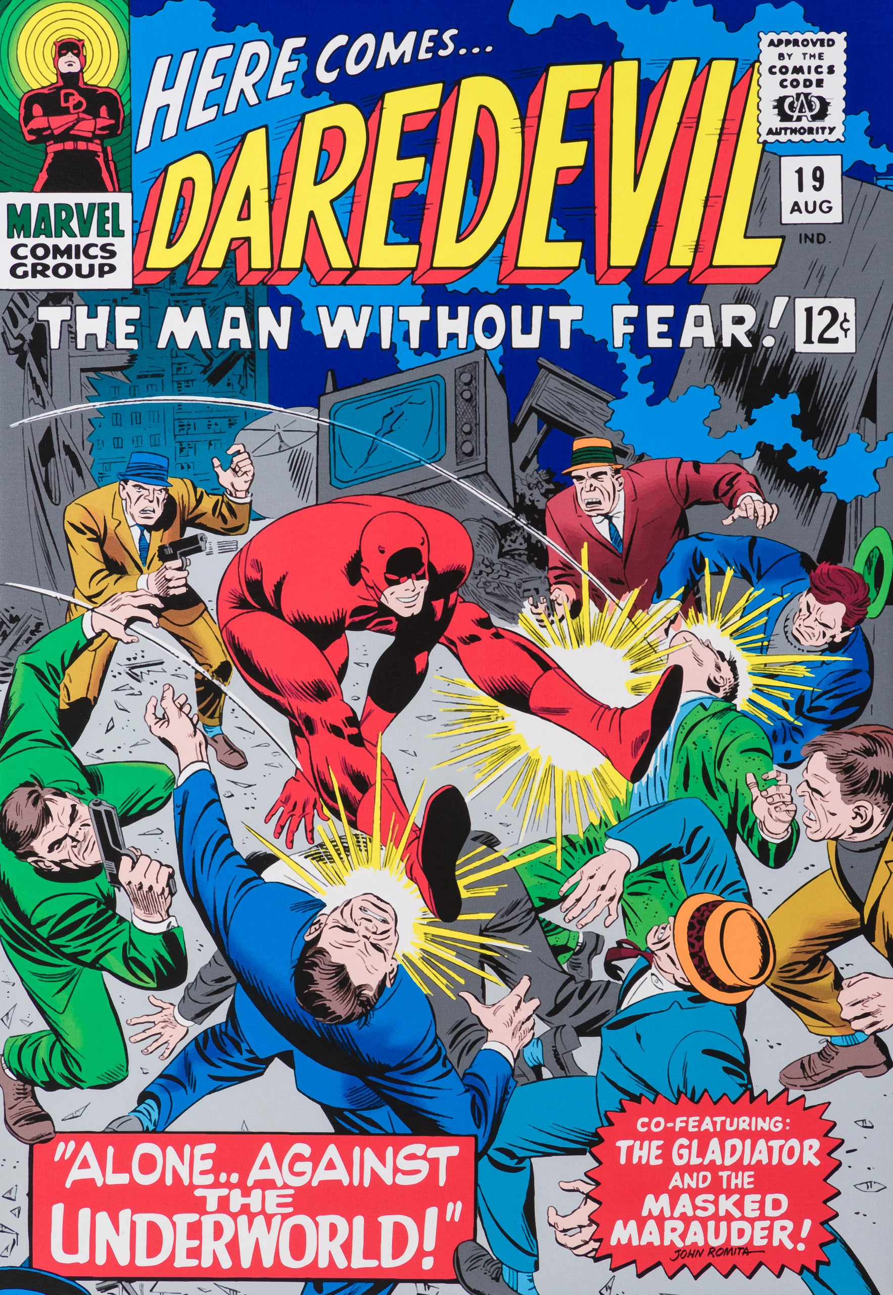 Daredevil #19 | Hand-signed by John Romita Sr. - Image 7