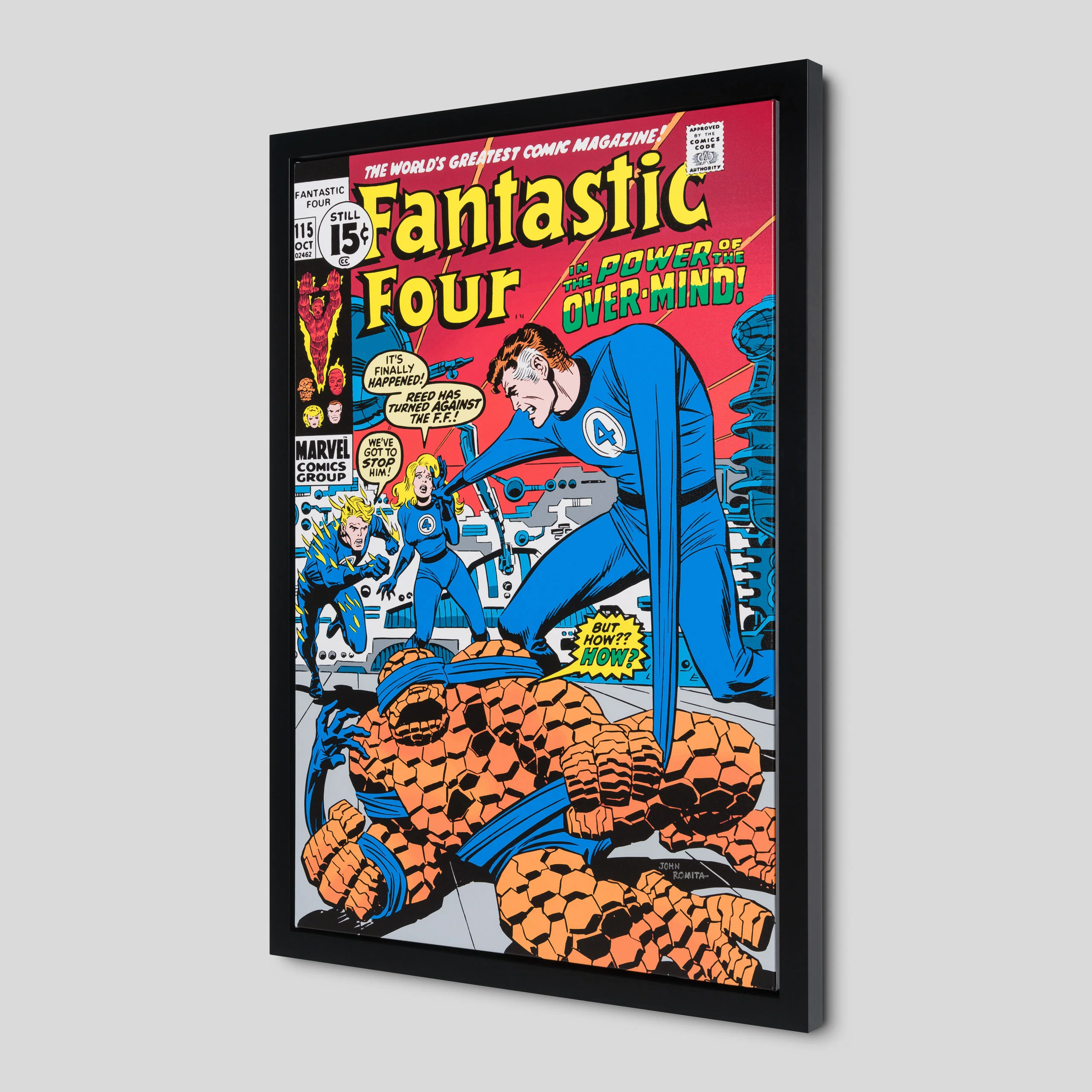 Fantastic Four #115 | Hand-signed by John Romita Sr. - Image 2