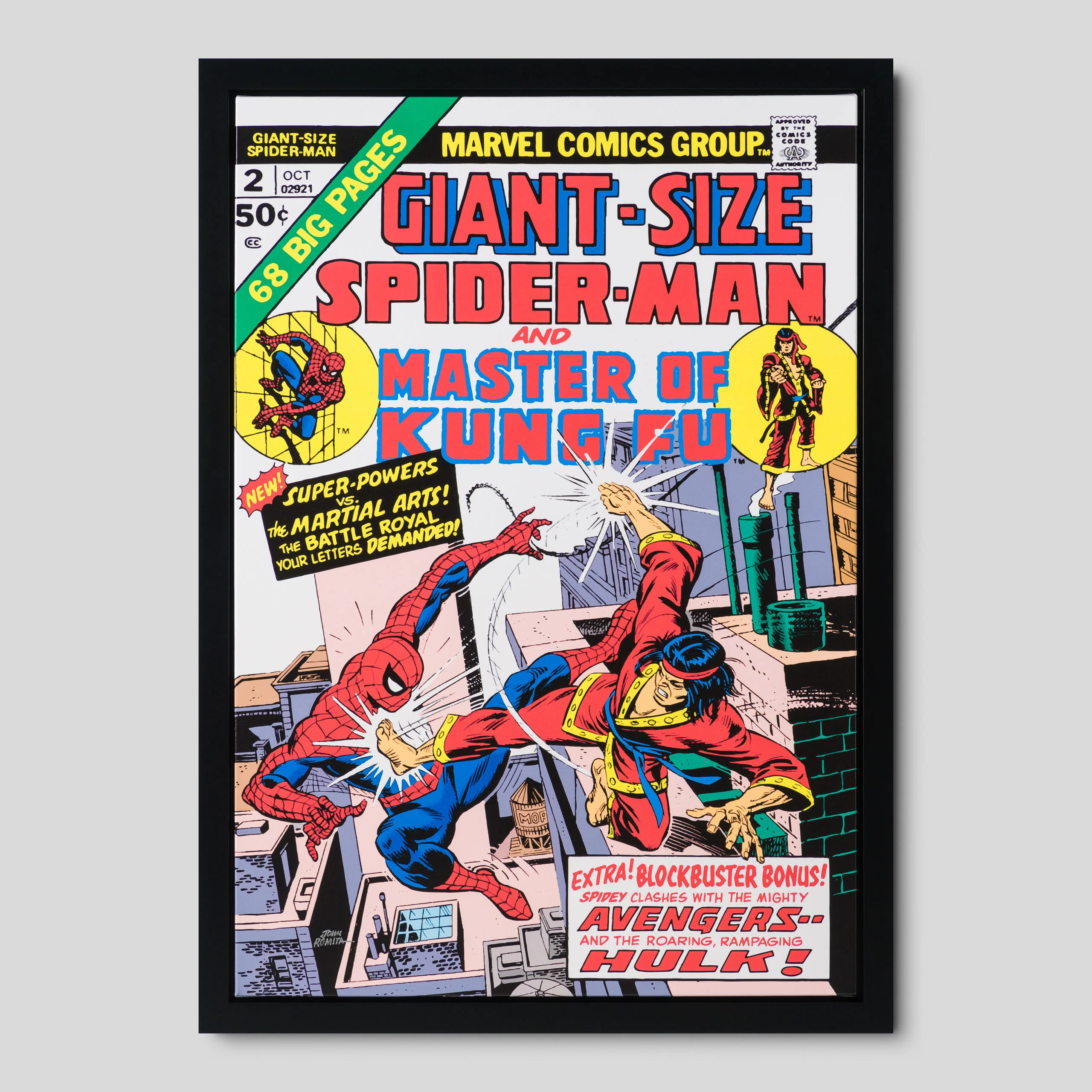 Giant-Size Spider-Man #2 | Hand-signed by John Romita Sr.