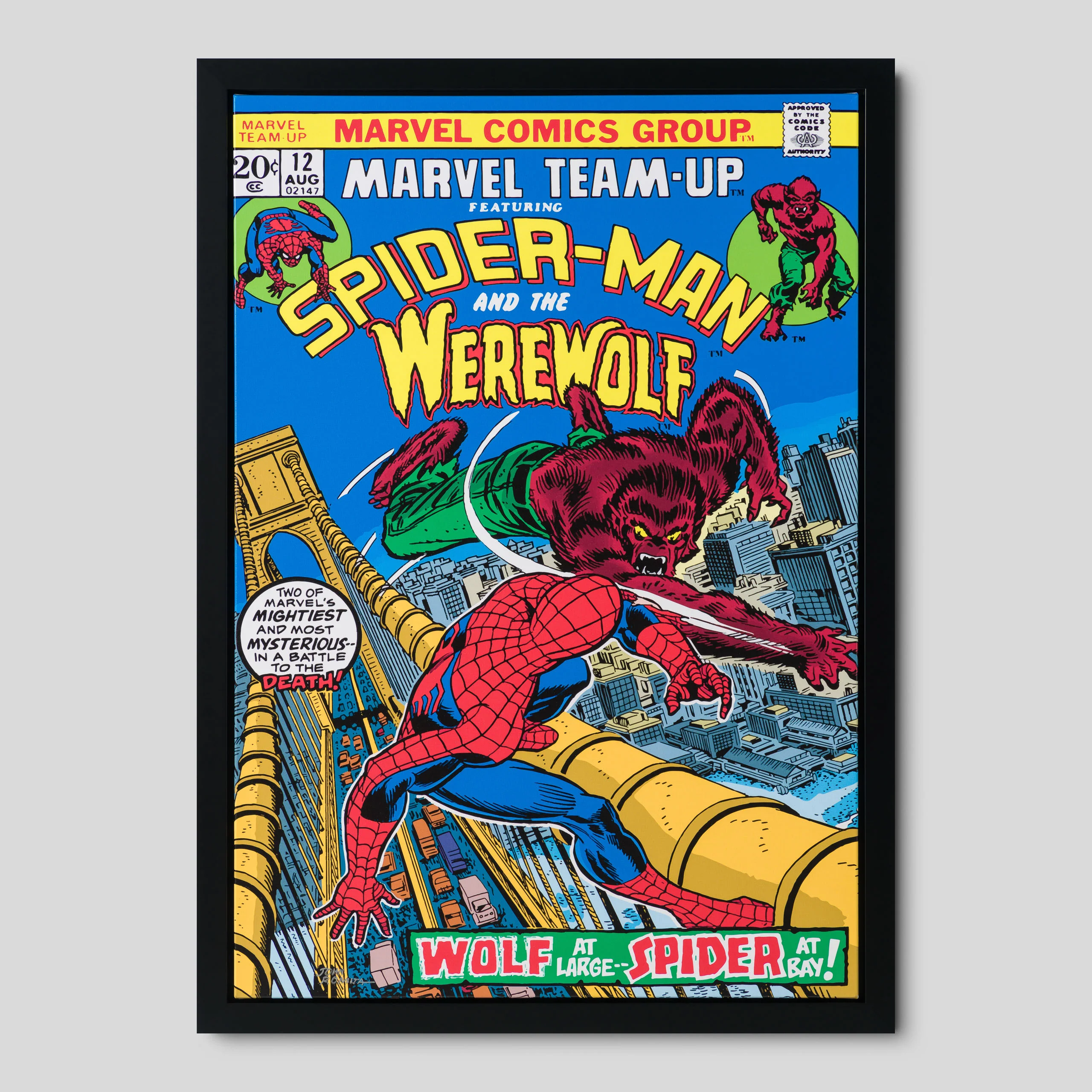 Marvel Team-Up #12 | Hand-signed by John Romita Sr.