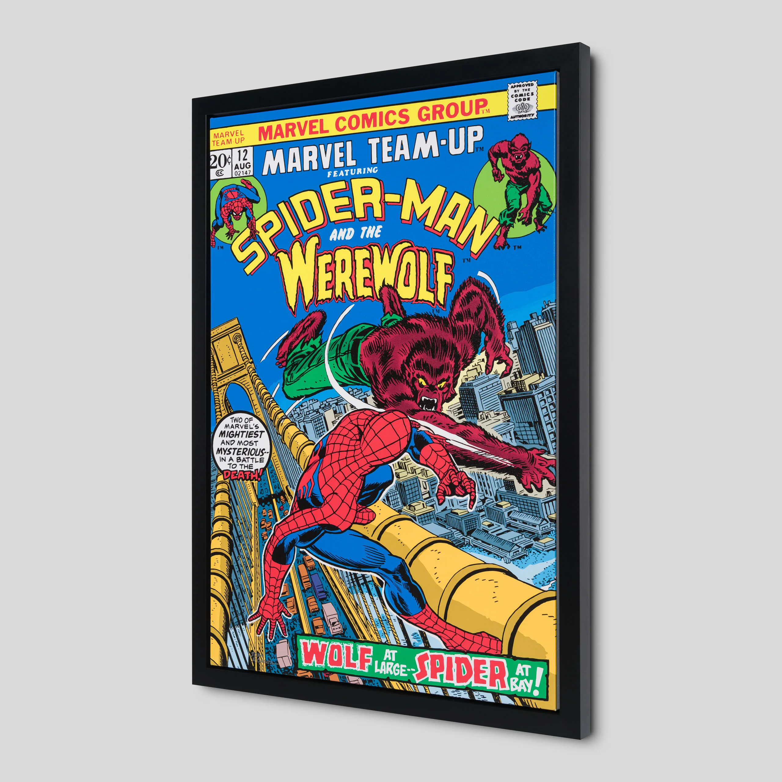 Marvel Team-Up #12 | Hand-signed by John Romita Sr. - Image 2