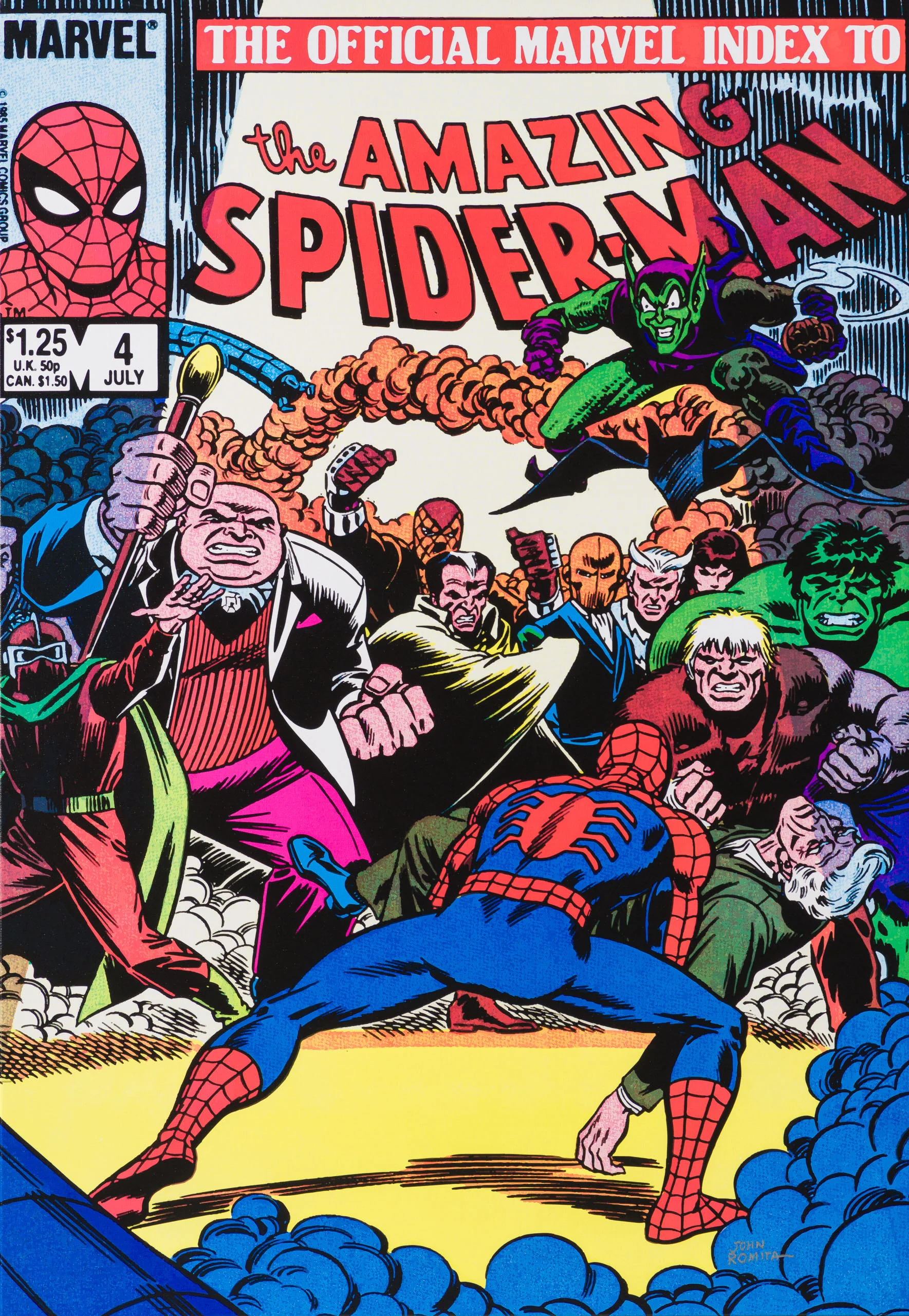 Official Marvel Index Spider-Man Vol.1 #4 | Hand-signed by John Romita Sr. - Image 7