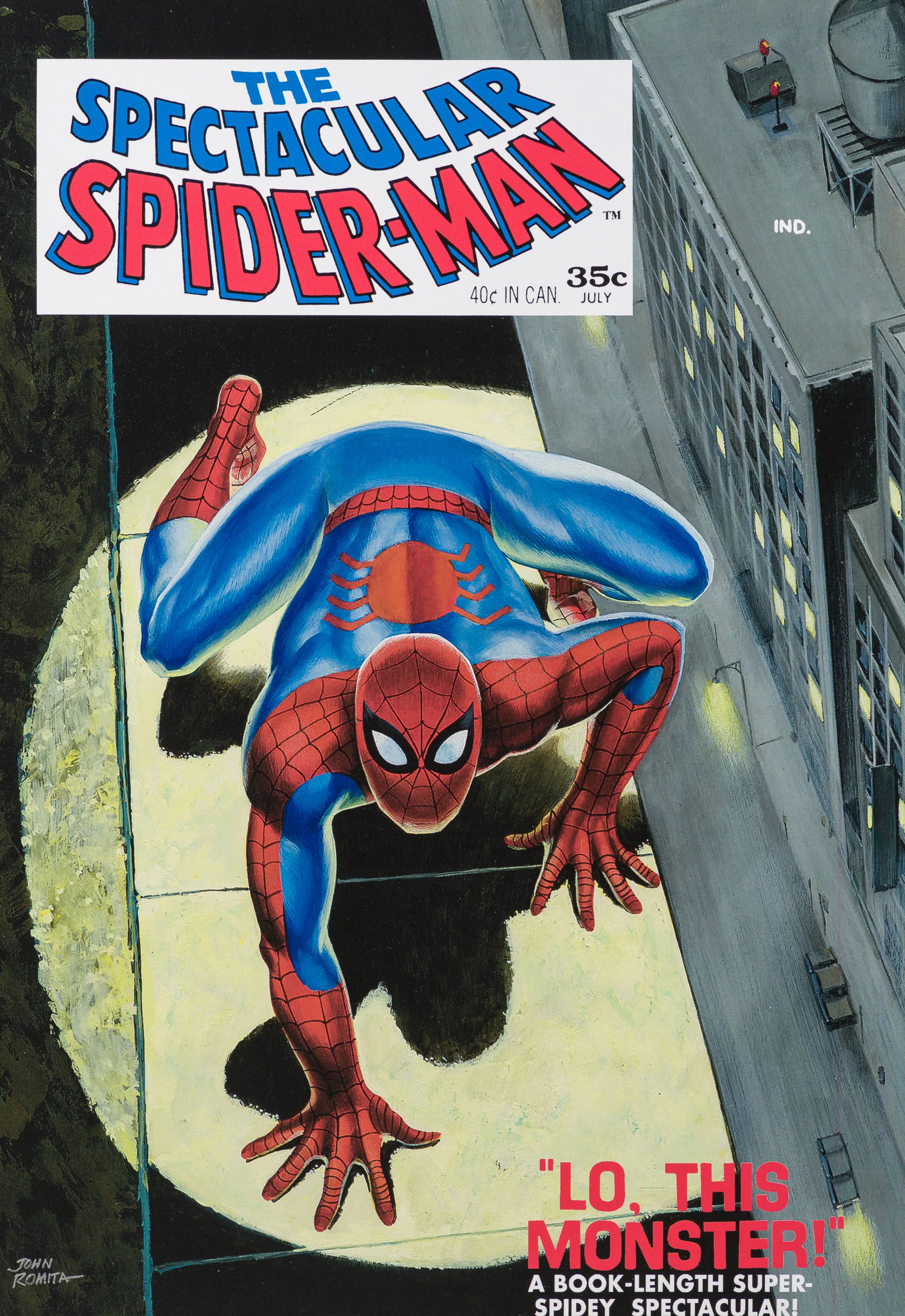 The Spectacular Spider-Man Magazine #1 | Hand-signed by John Romita Sr. - Image 7