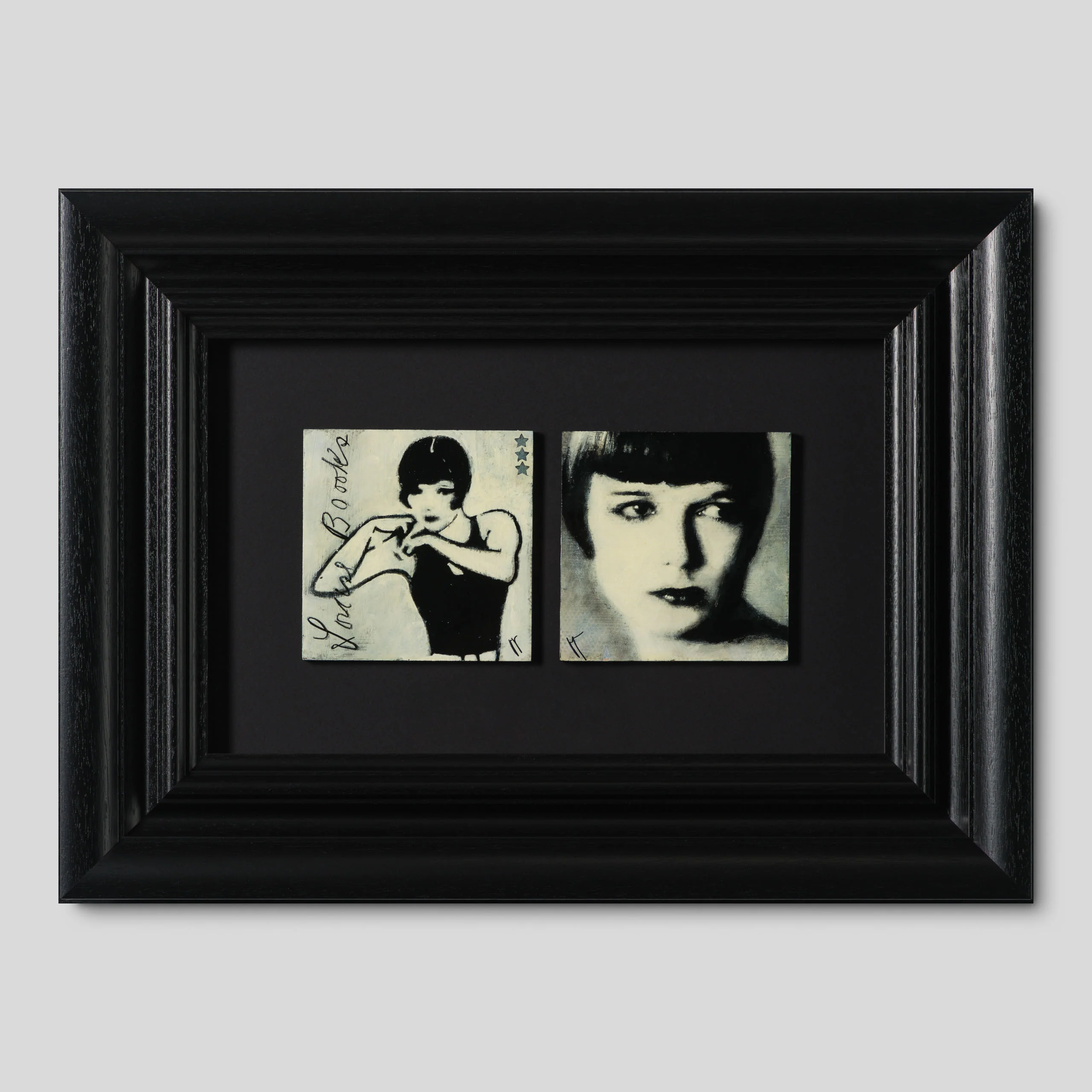 Louise Brooks (Diptych)