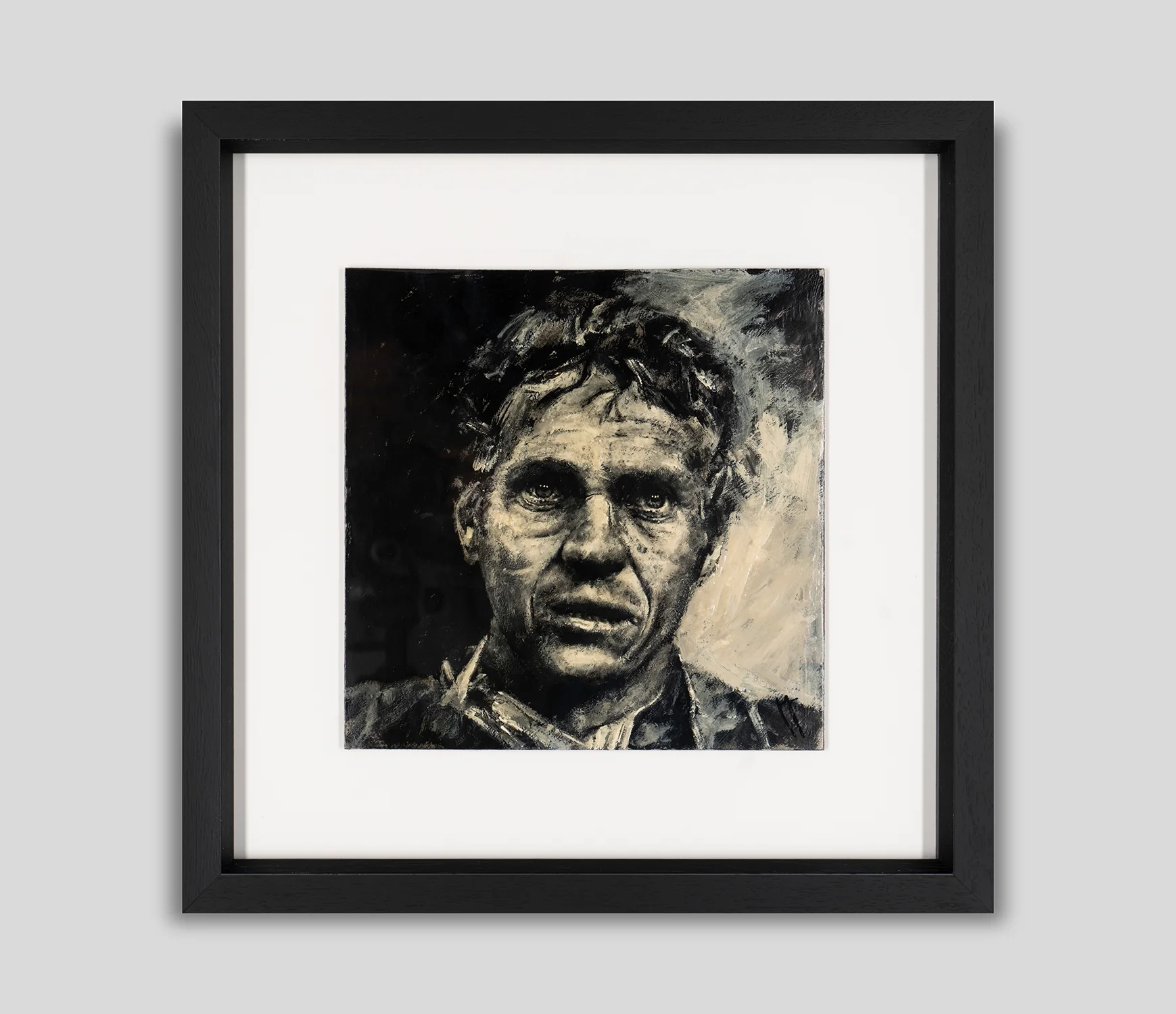 Steve McQueen After Motorbike Endurance Race