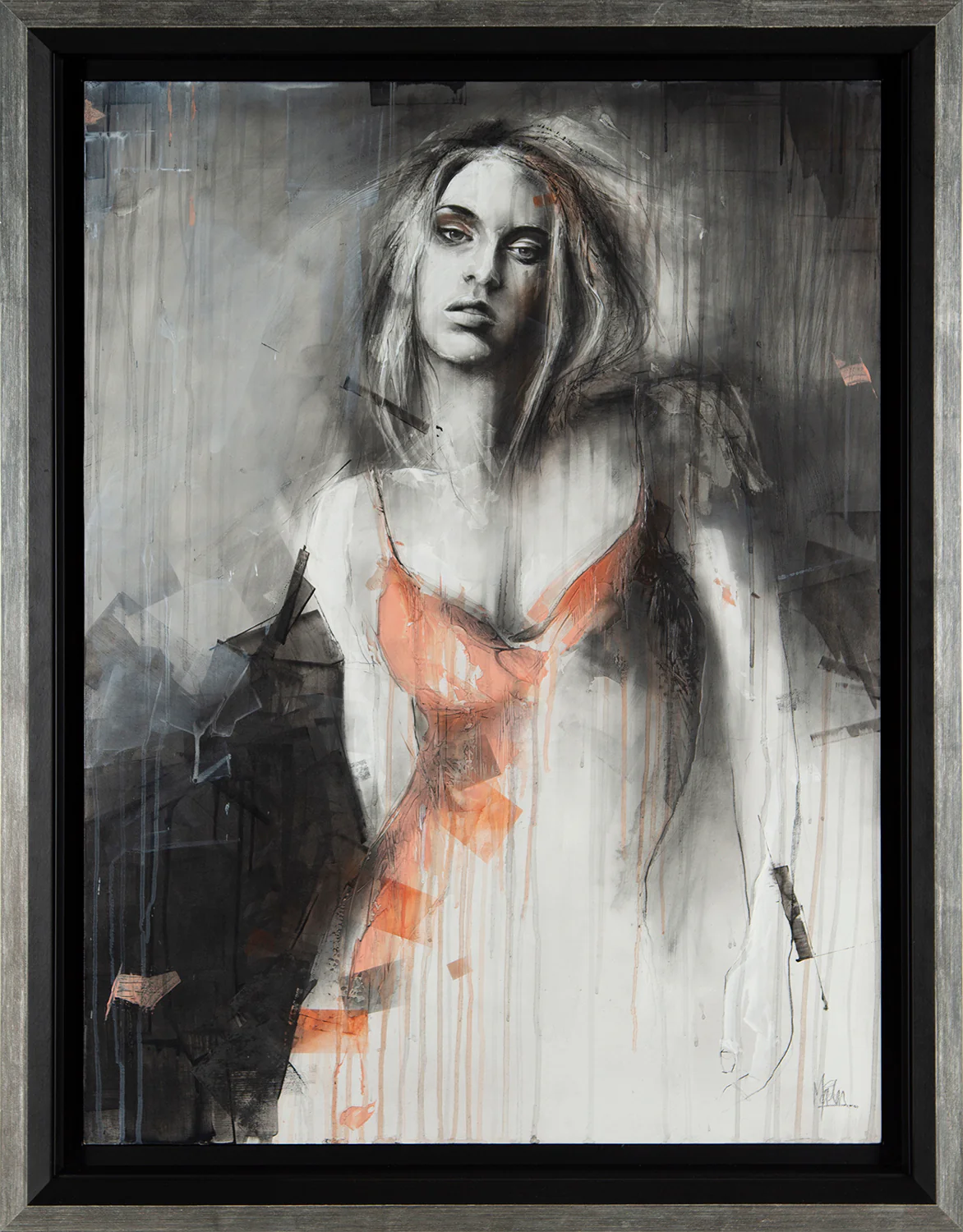 Girl Orange Dress - Image 3