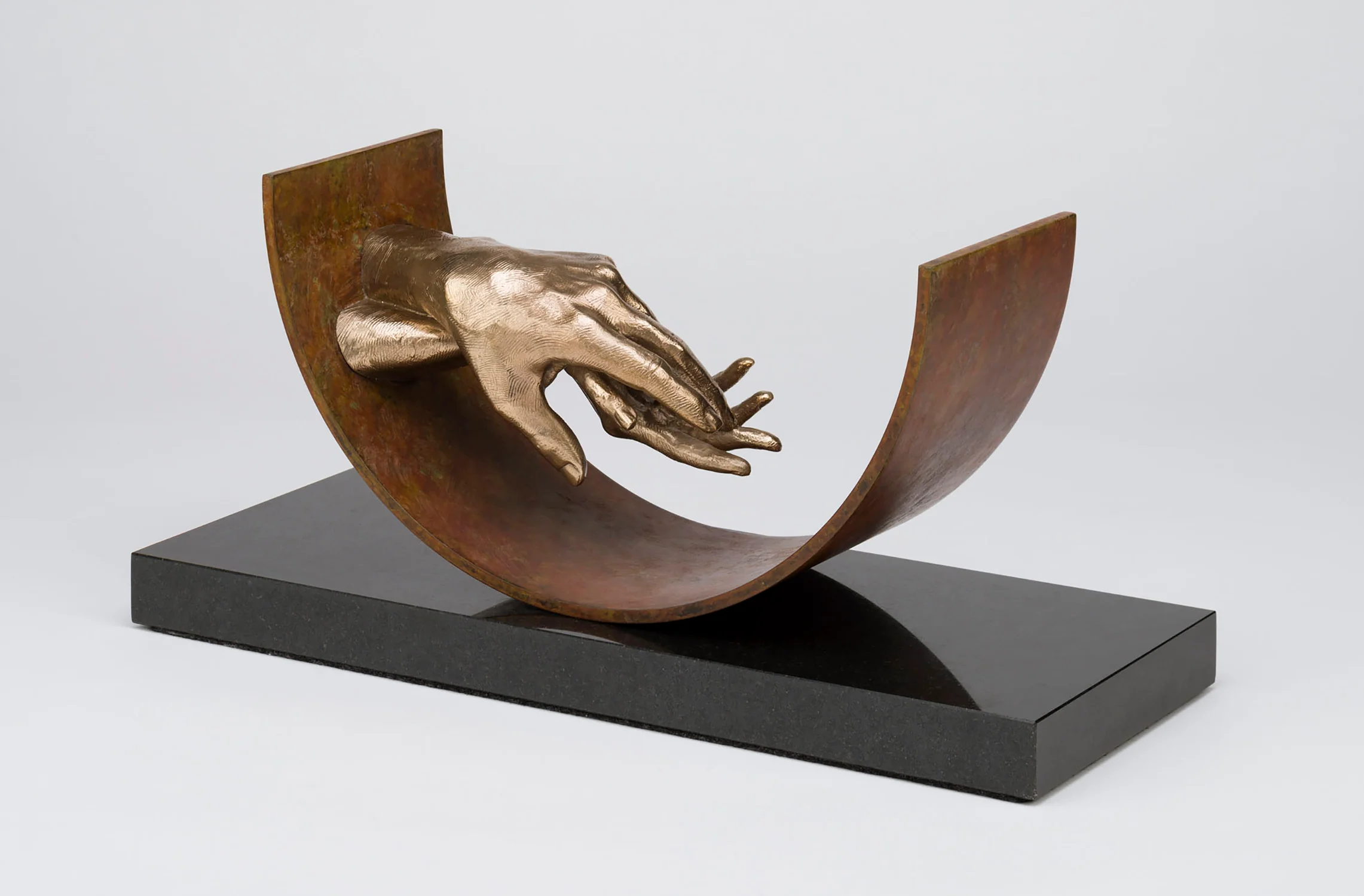Eternal Love | Bronze, Cor-ten steel on Granite Base - Image 13
