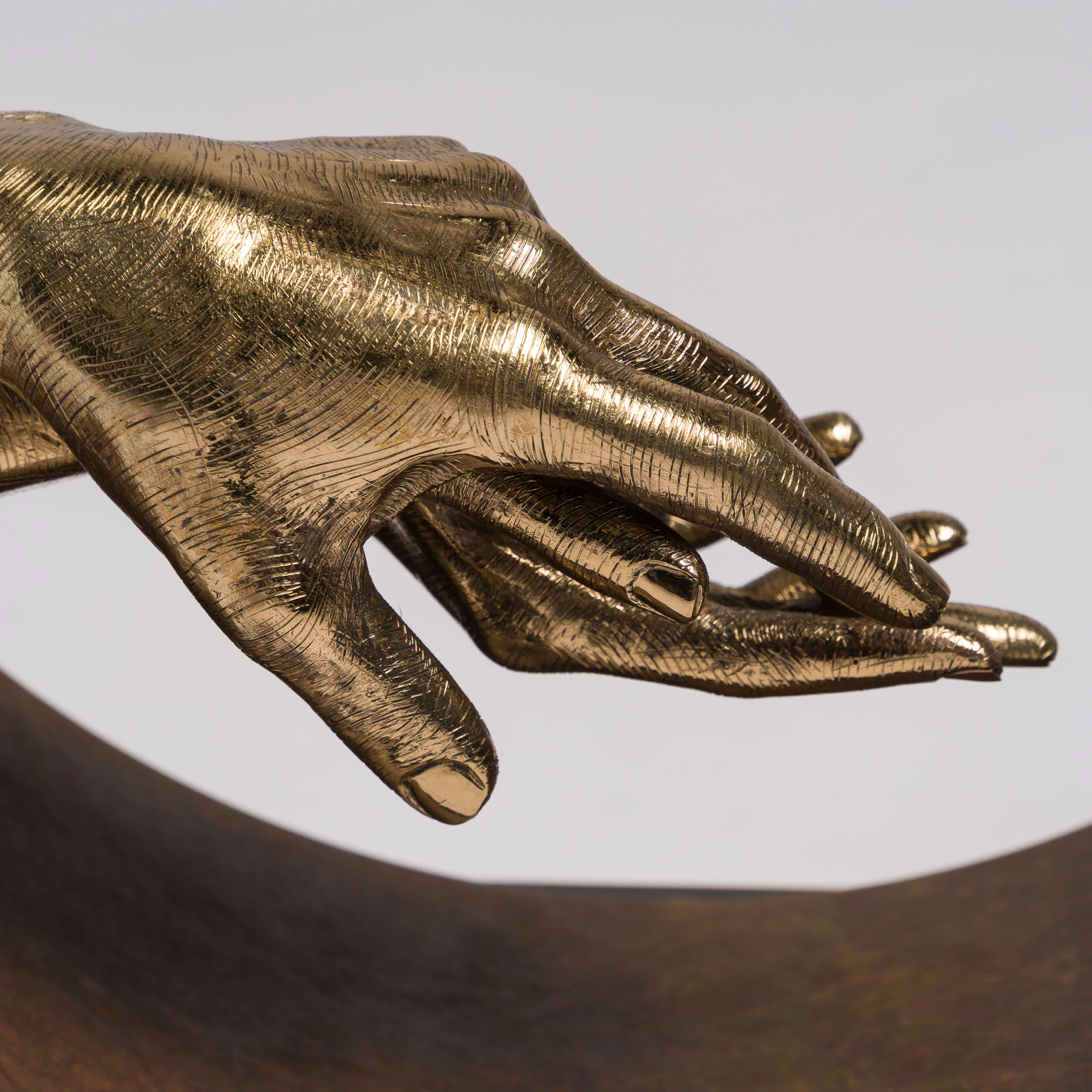 Eternal Love | Bronze, Cor-ten steel on Granite Base - Image 5