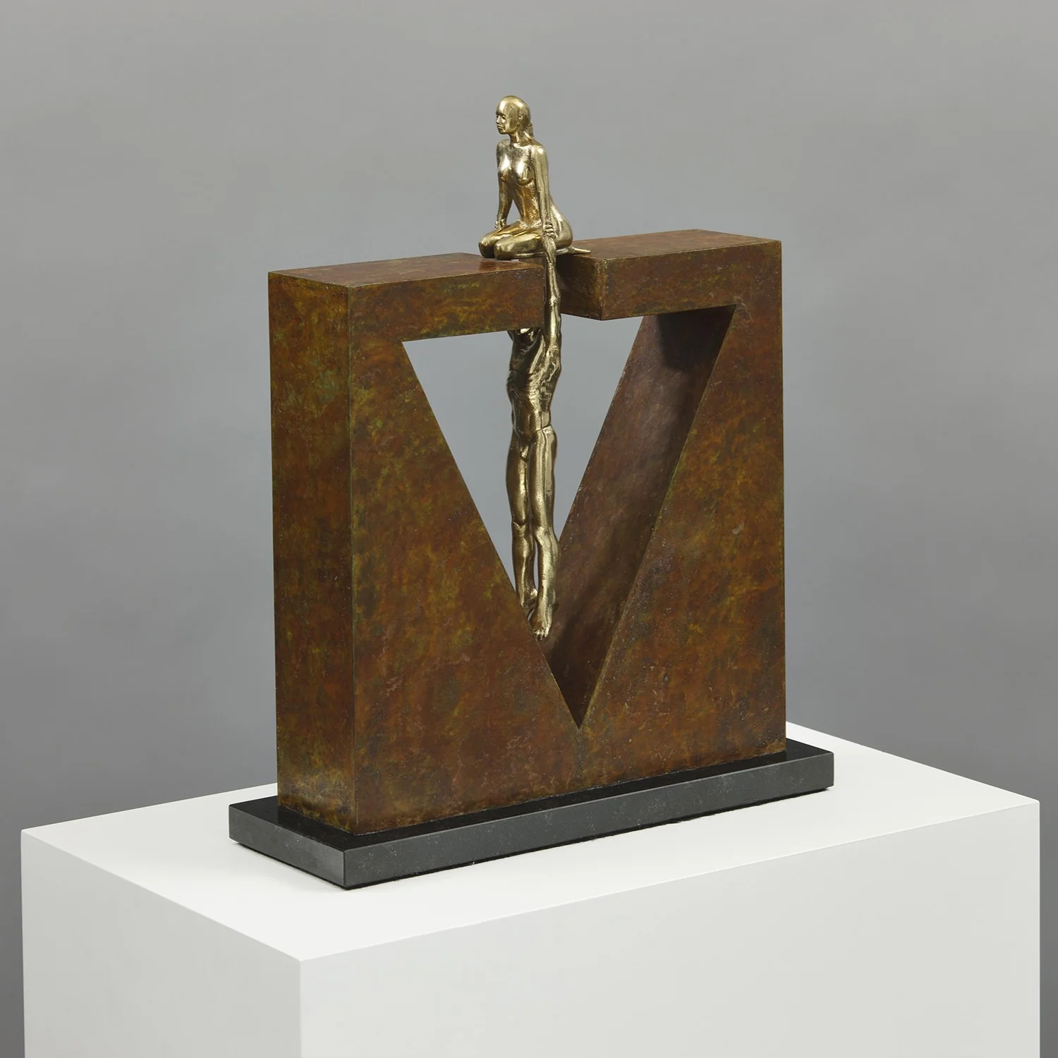 Gravity | Female | Polished Bronze