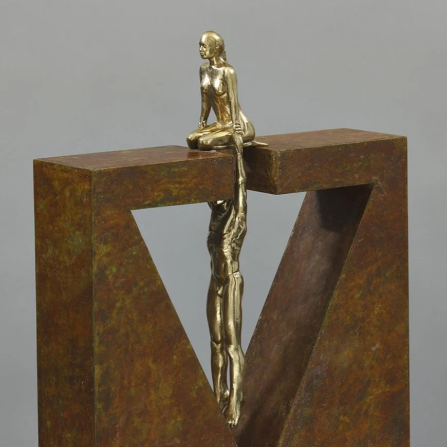 Gravity | Female | Polished Bronze - Image 2