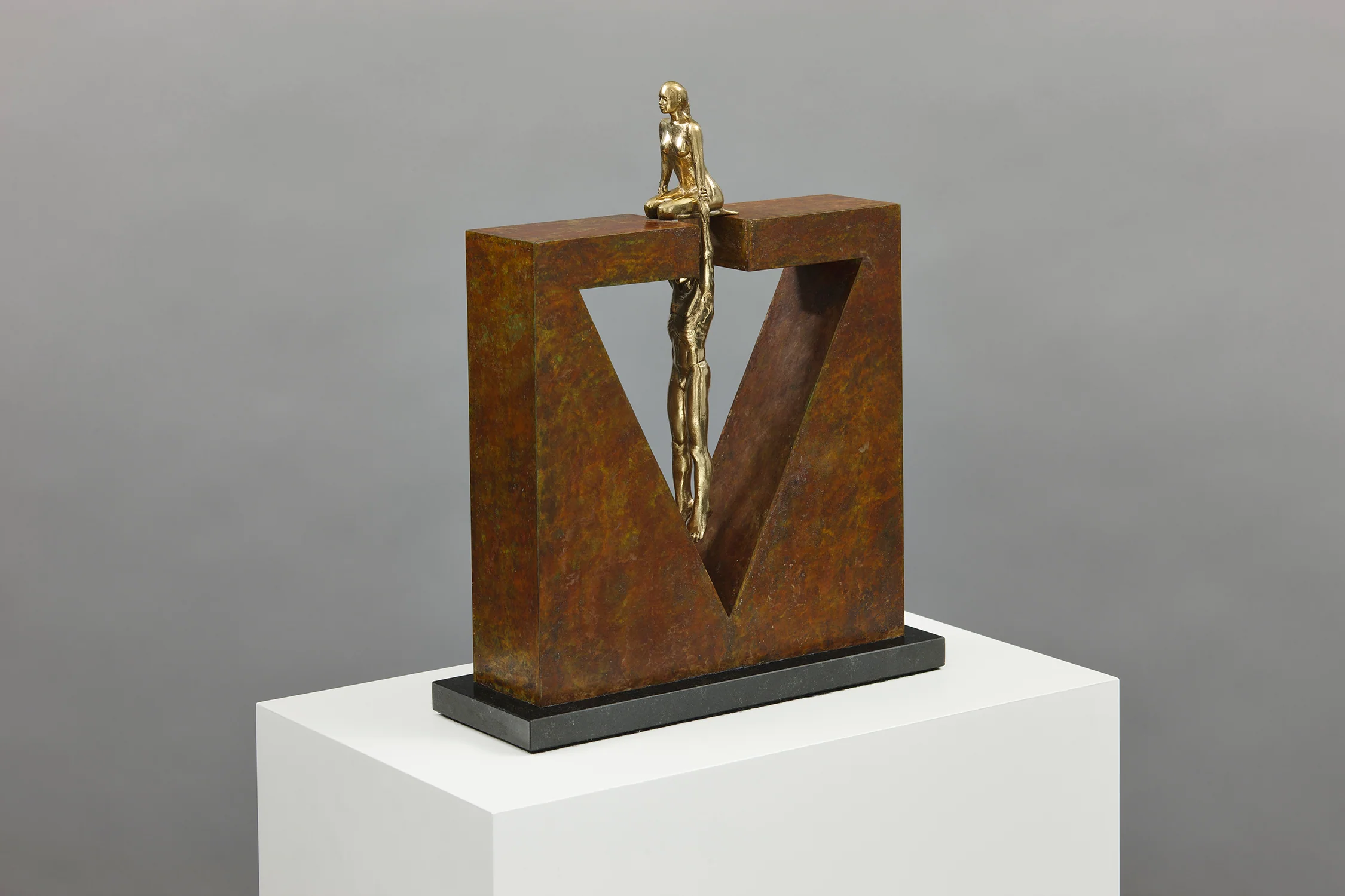 Gravity | Female | Polished Bronze - Image 3