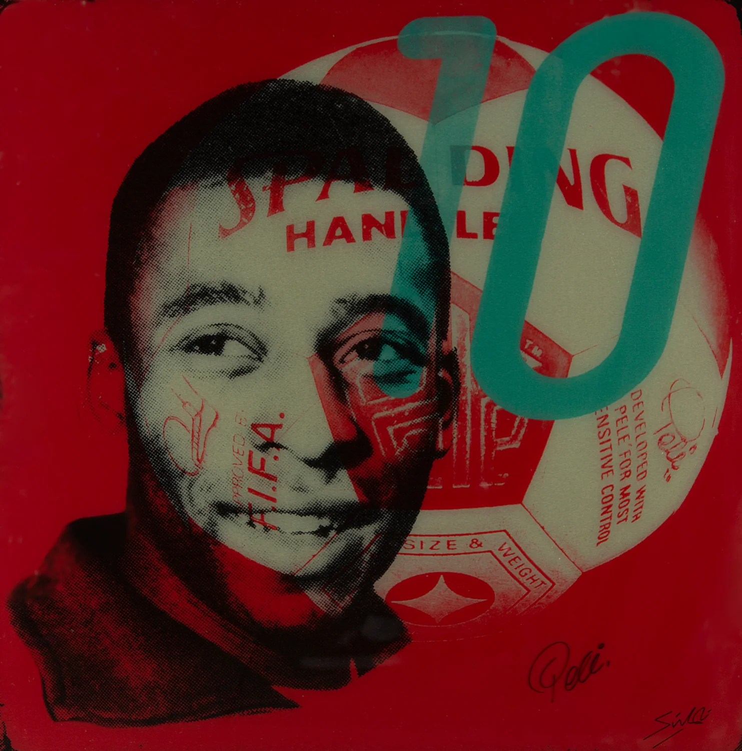 Famous For 15 Centuries Pele Red SN080 - Image 4