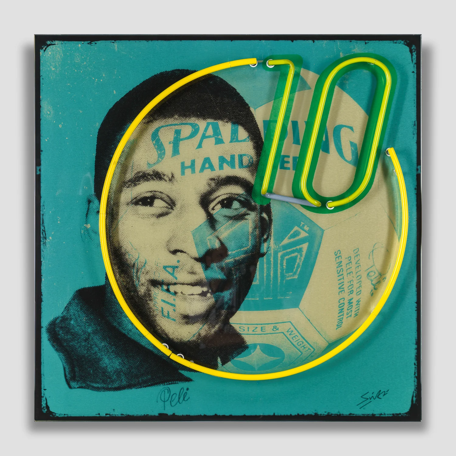 Pele Neon Wall Sculpture SN086