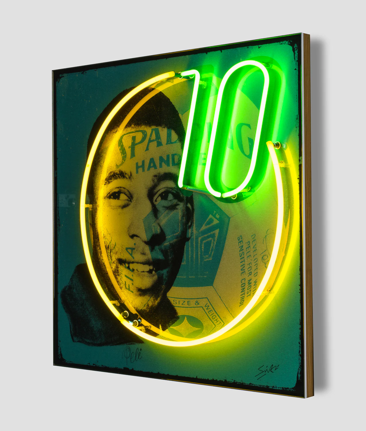 Pele Neon Wall Sculpture SN086 - Image 3