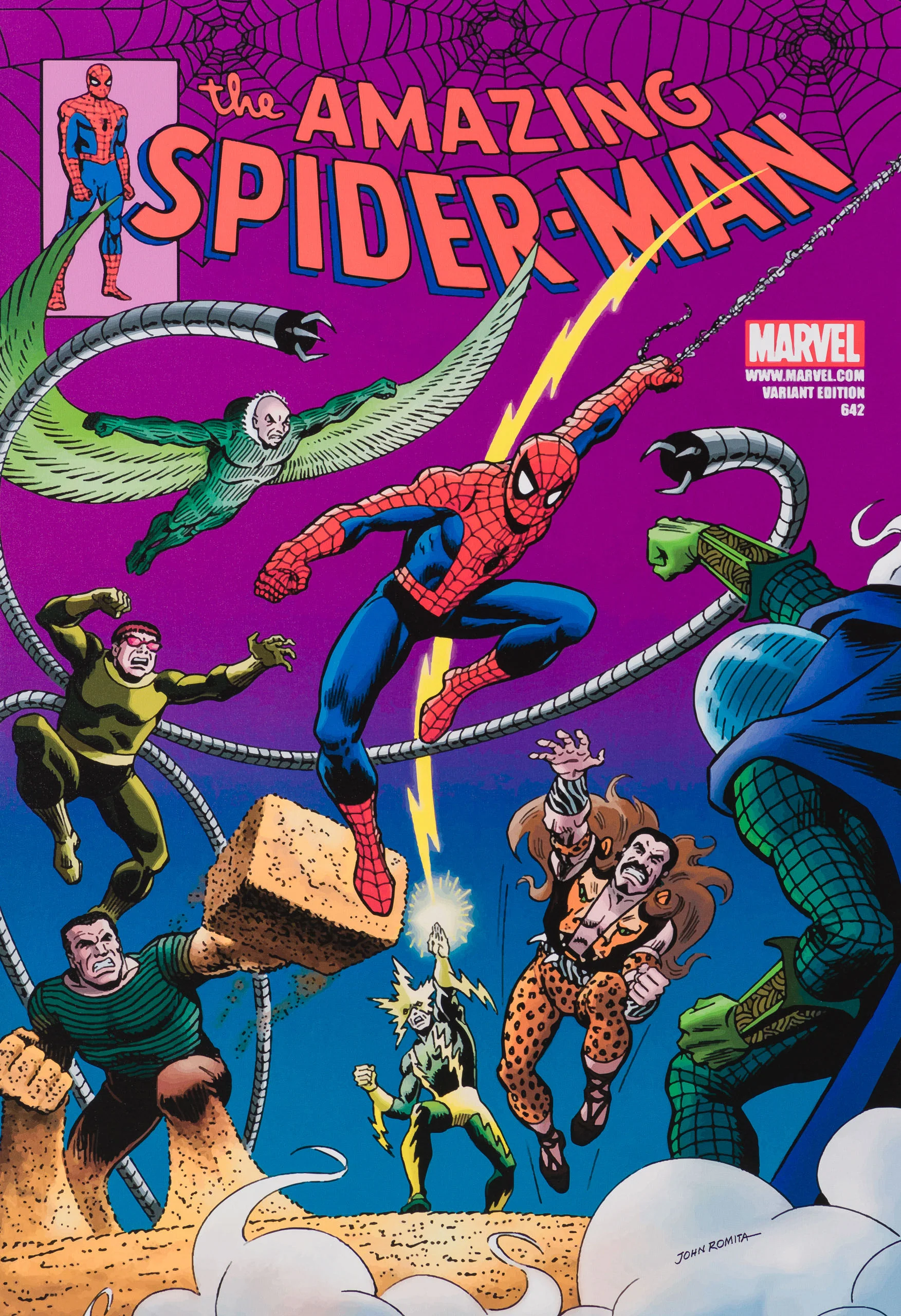 Amazing Spider-Man #642 Variant | Hand-signed by John Romita - Image 7