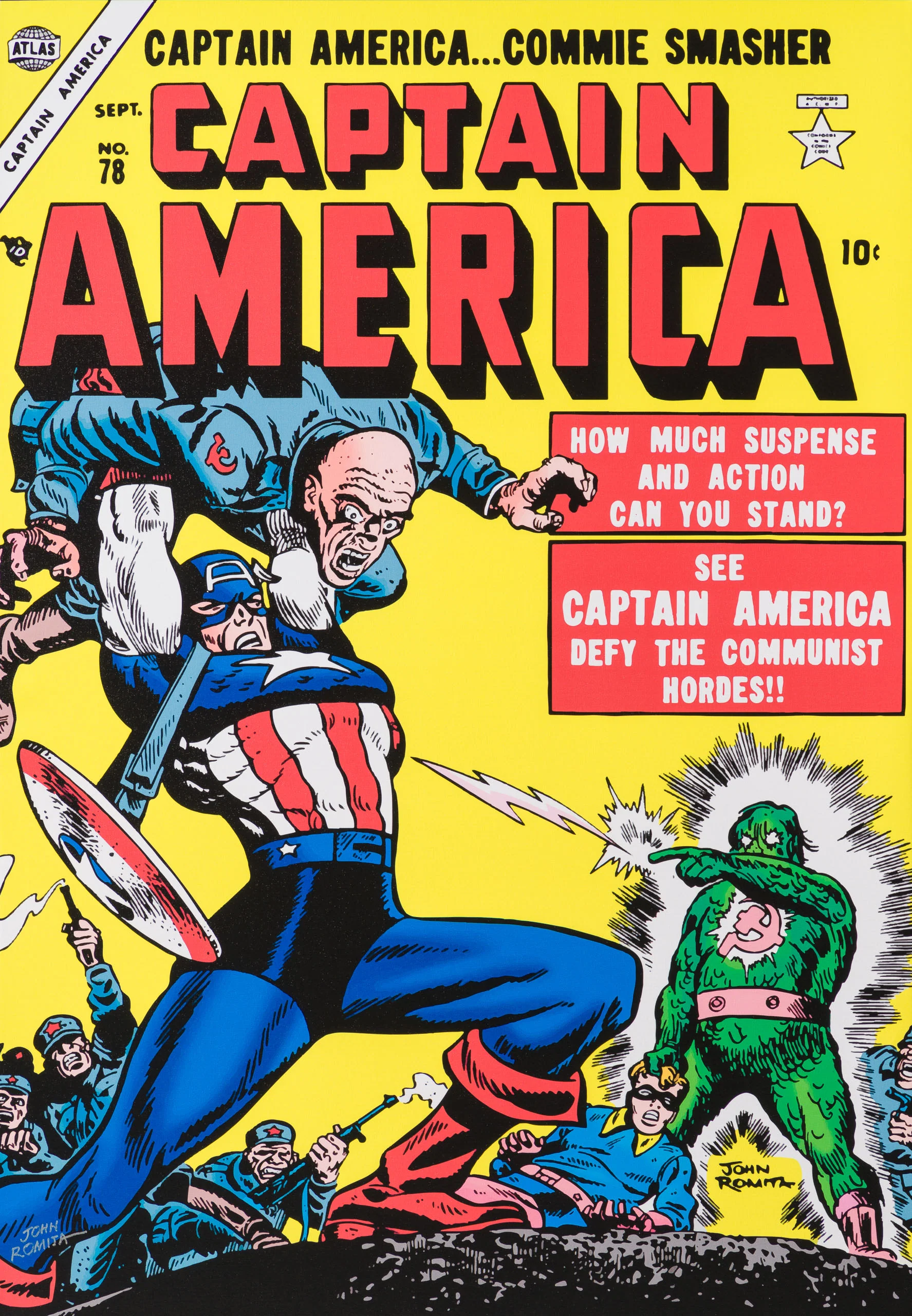 Captain America #78 | Hand-signed by John Romita - Image 7