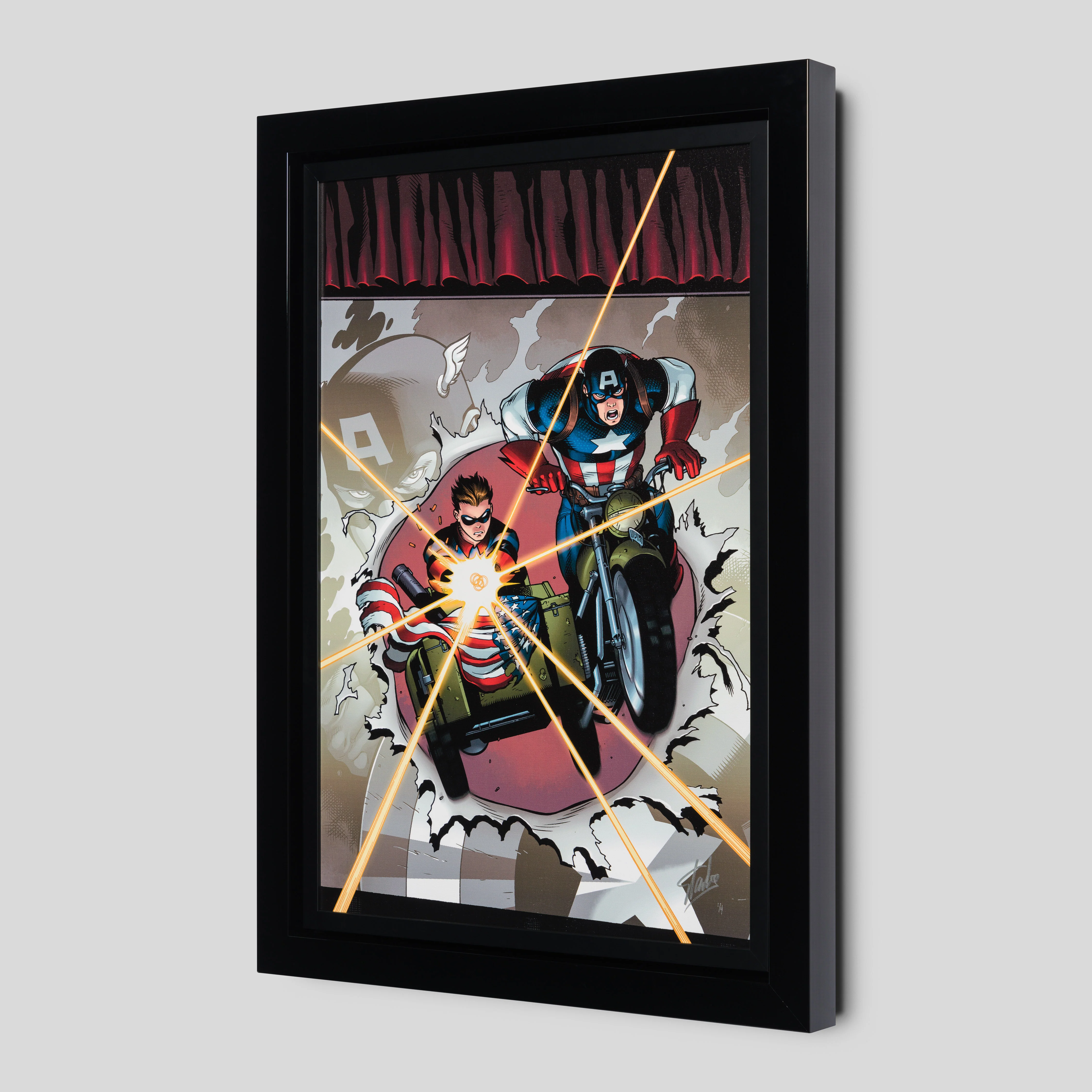 Captain America and Bucky #621 - I | Deluxe Edition | Hand-signed by Stan Lee - Image 5