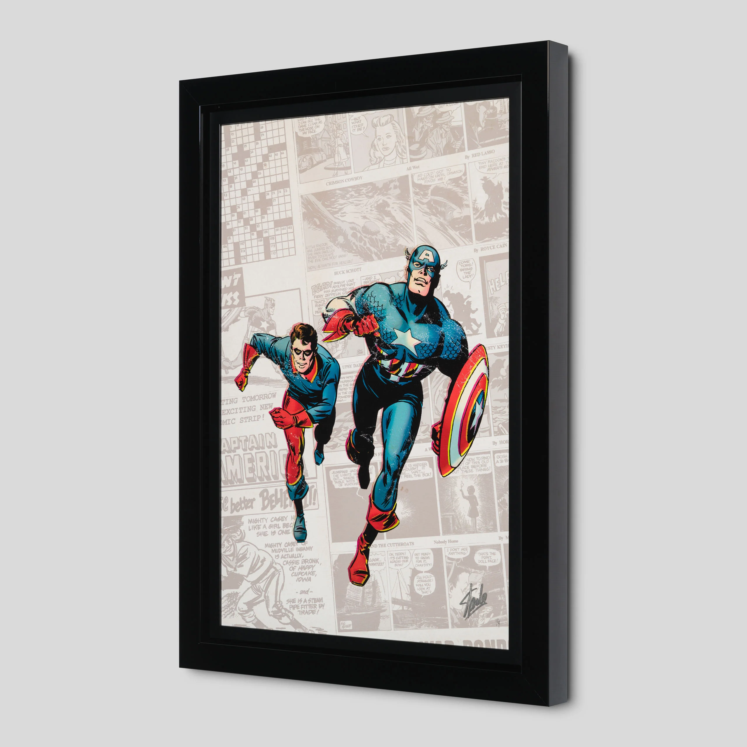 Captain America: The 1940 Newspaper Strip | Deluxe Edition | Hand-signed by Stan Lee - Image 5